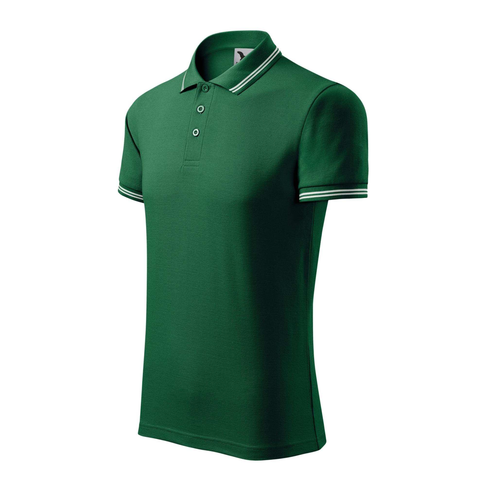 Tricou polo pentru bărbaţi Urban 219 dark green 3XL