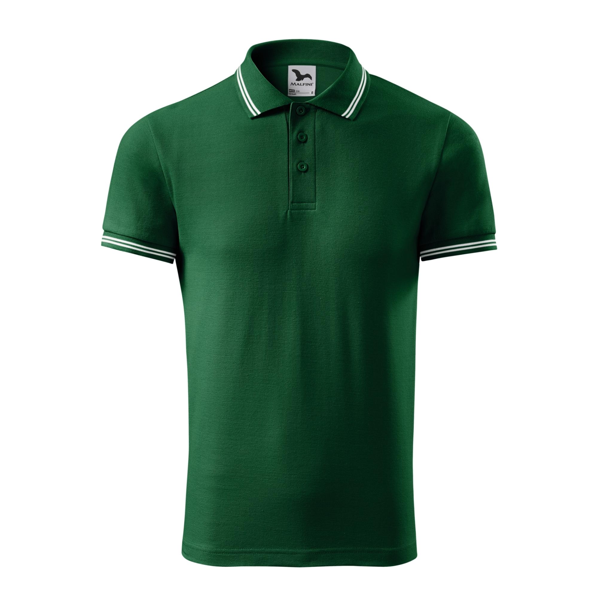 Tricou polo pentru bărbaţi Urban 219 dark green XL