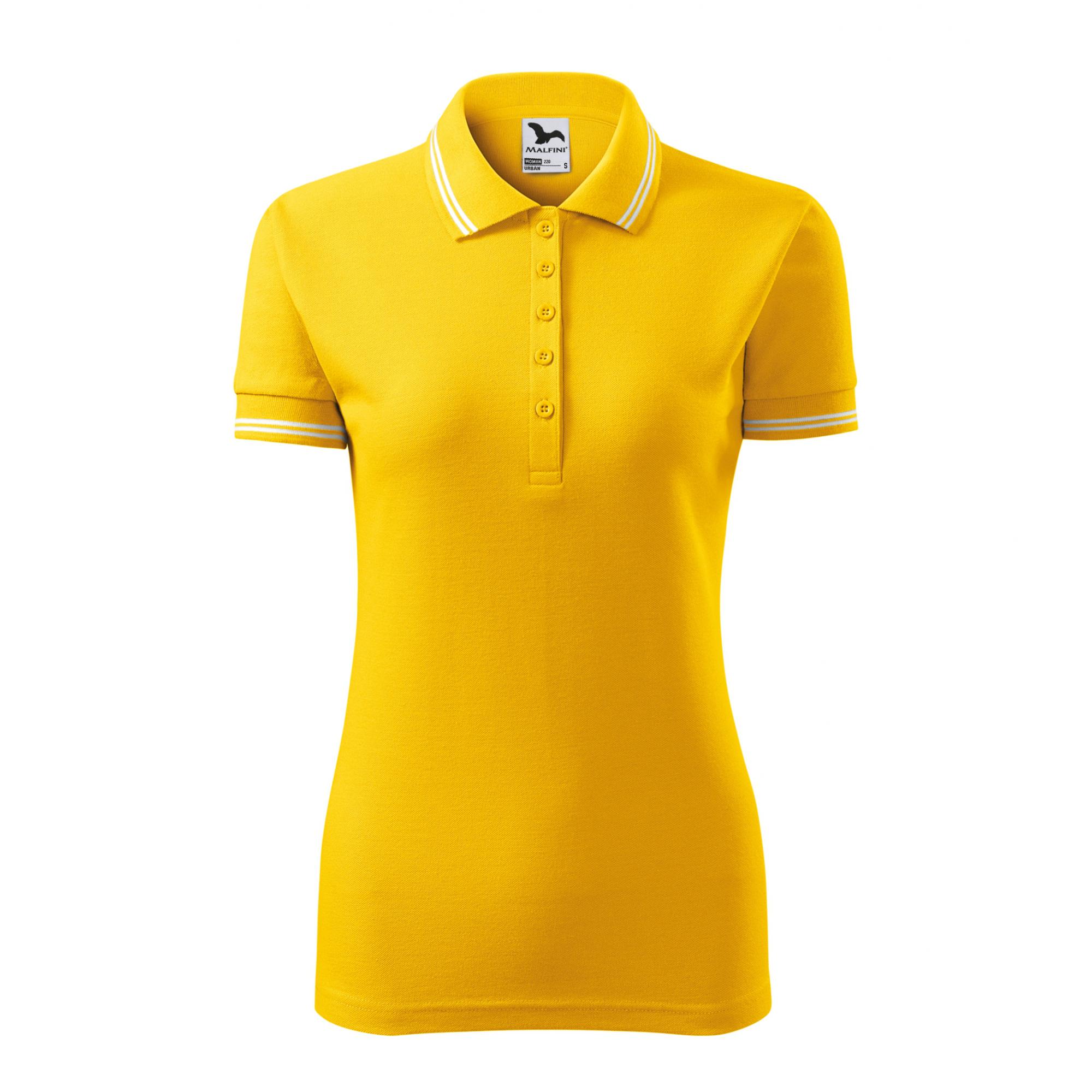 Tricou polo pentru damă Urban 220 Galben L