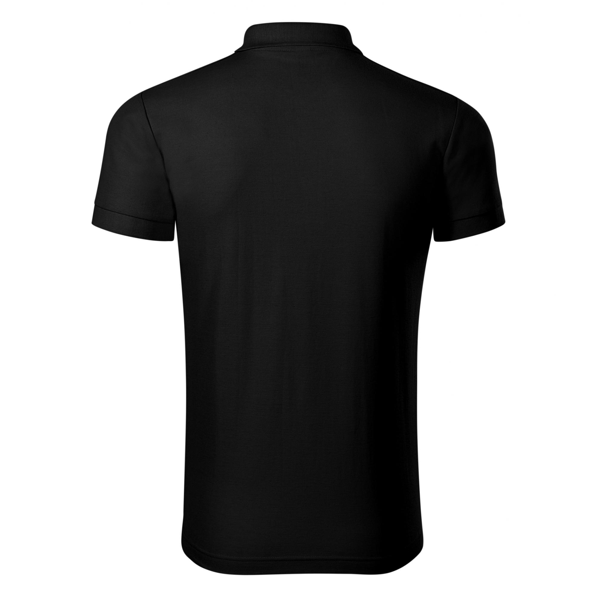Tricou polo pentru bărbaţi Joy P21 Negru M