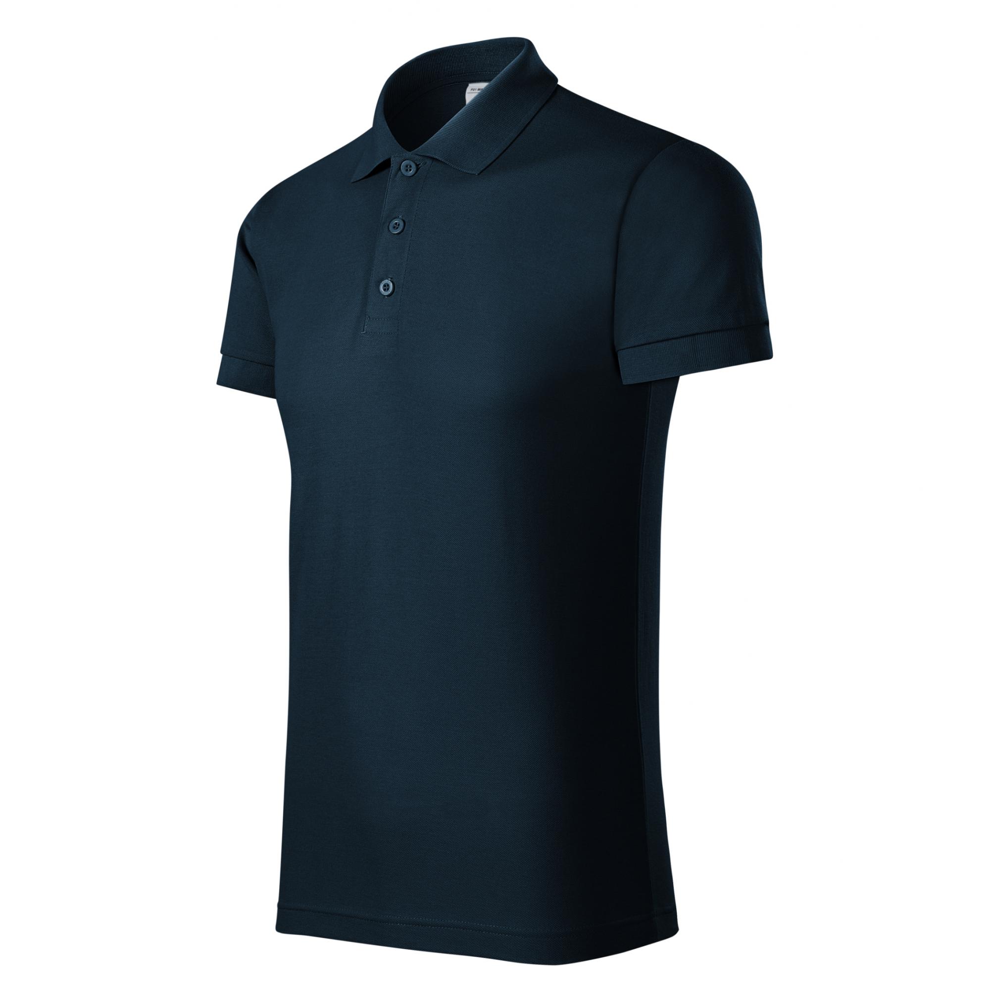 Tricou polo pentru bărbaţi Joy P21 Albastru marin M