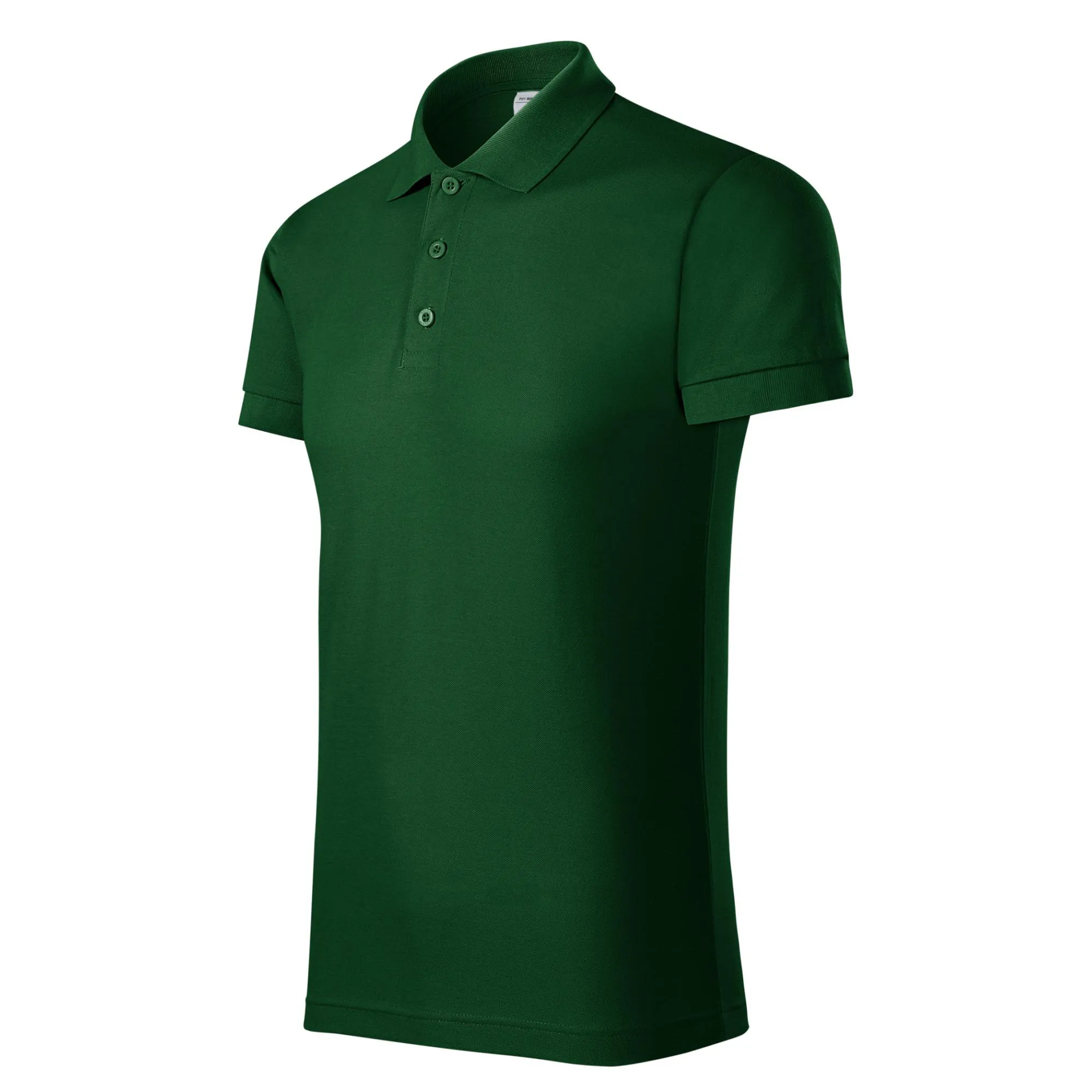 Tricou polo pentru bărbaţi Joy P21 Verde sticla XXL