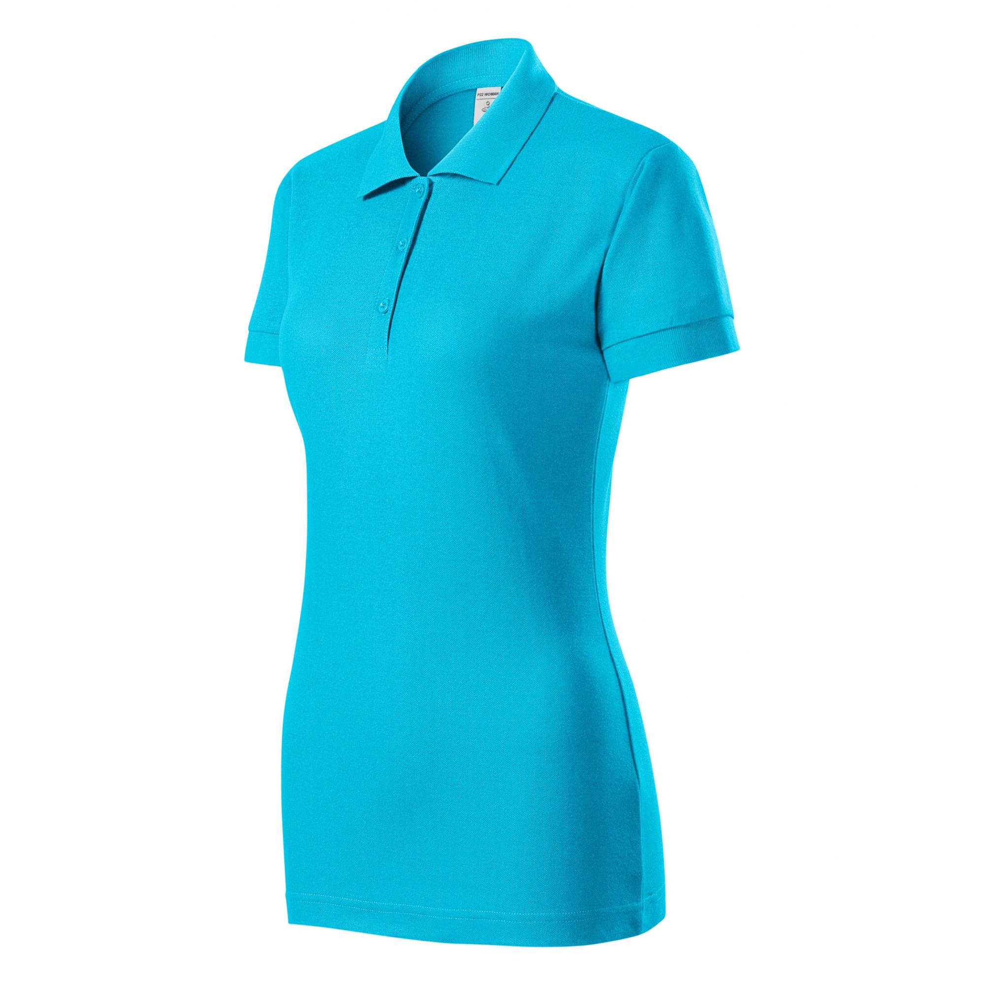 Tricou polo pentru damă Joy P22 Turcoaz