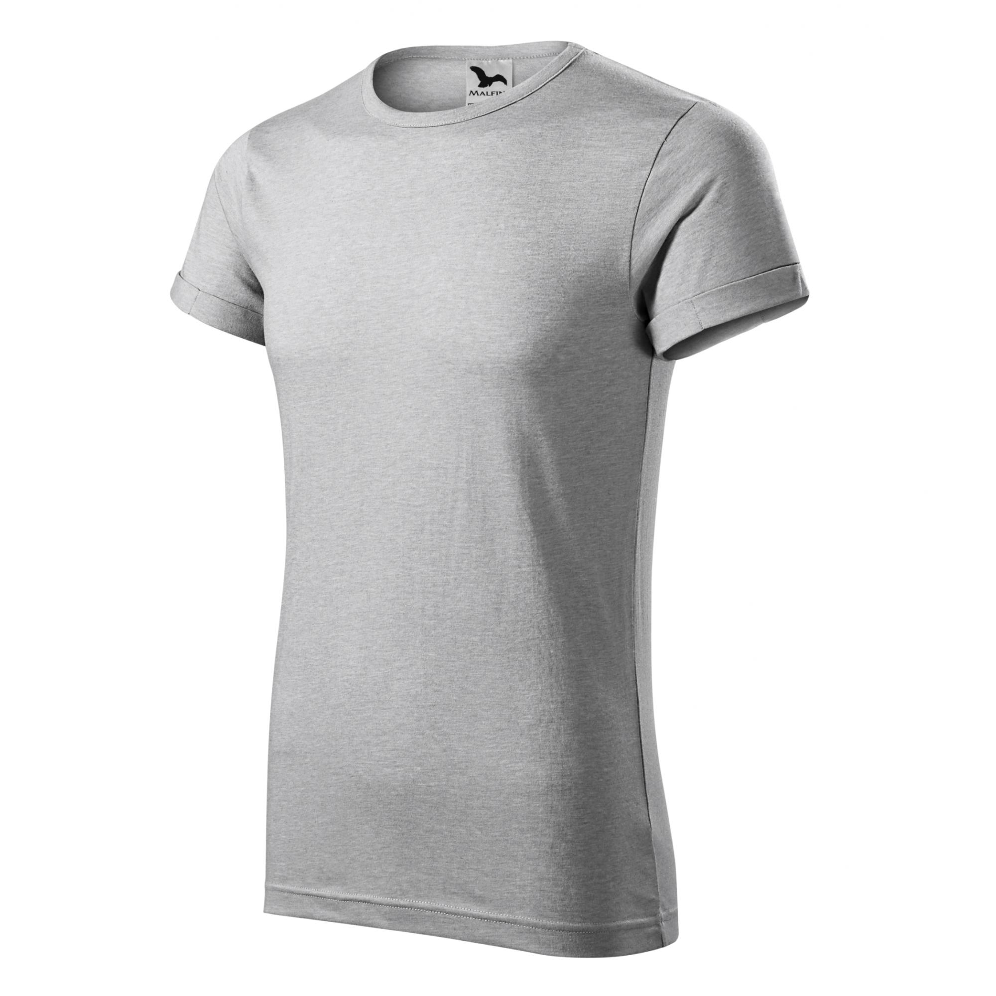 Tricou pentru bărbaţi Fusion 163 Argintiu melanj