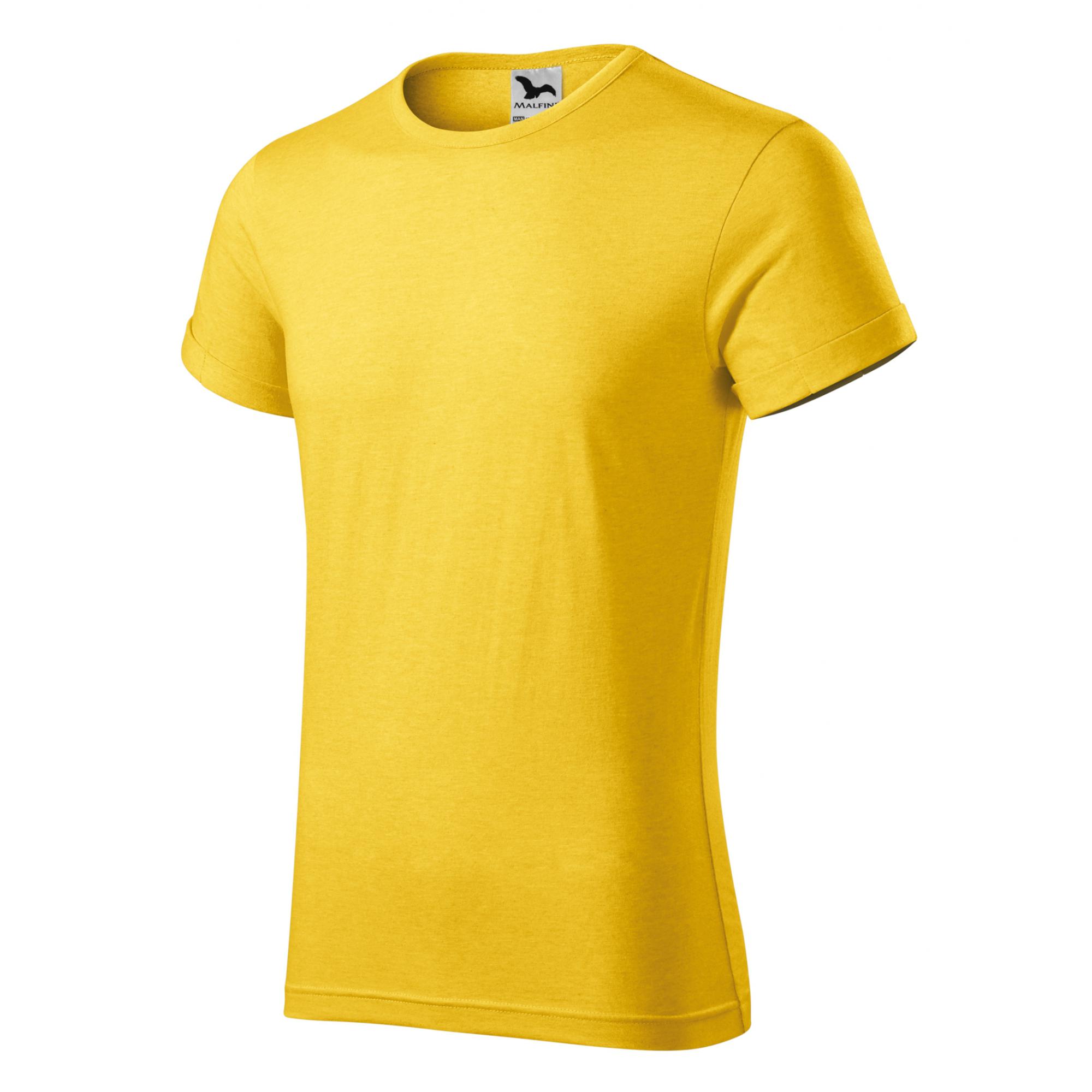 Tricou pentru bărbaţi Fusion 163 Galben melanj