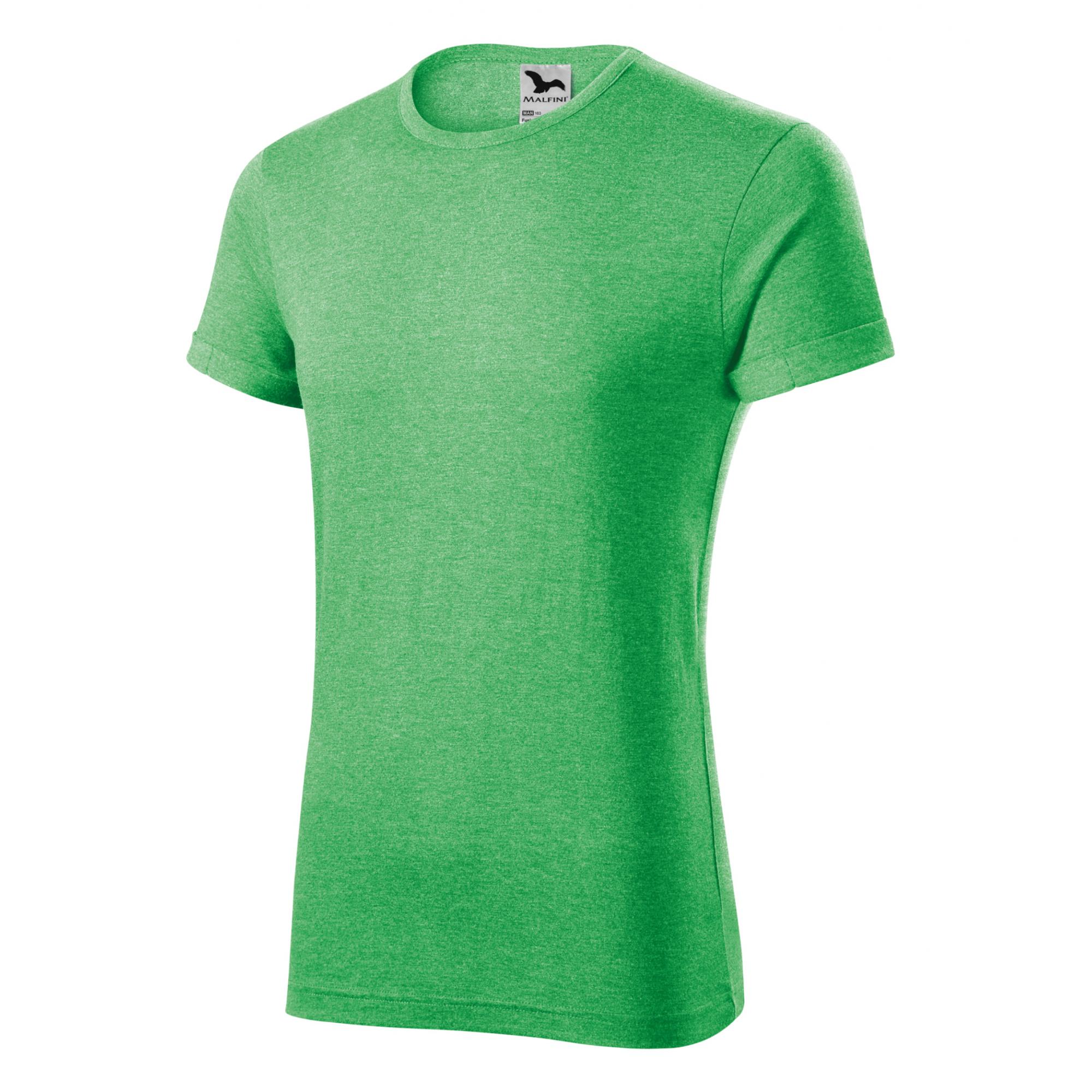 Tricou pentru bărbaţi Fusion 163 Verde melanj