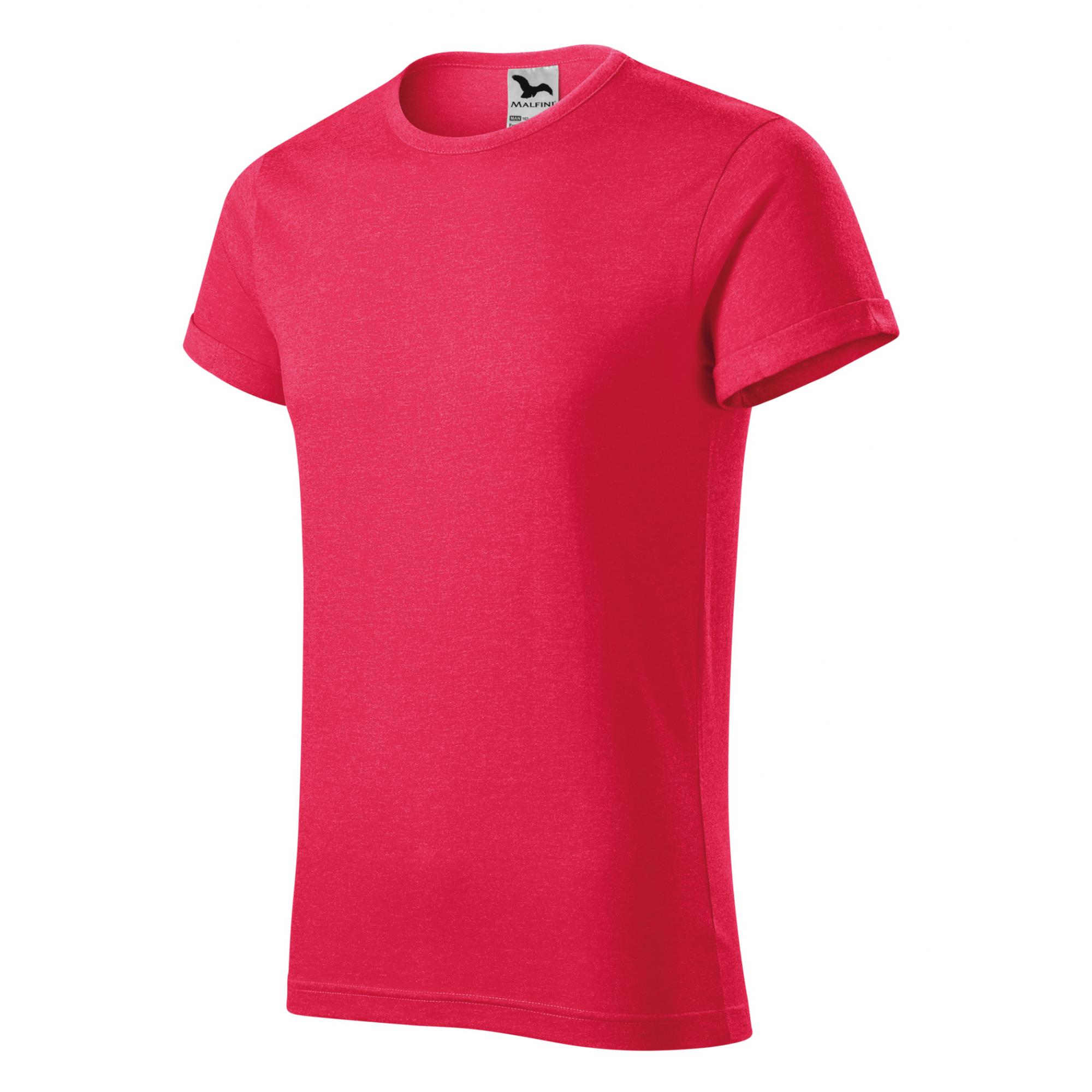 Tricou pentru bărbaţi Fusion 163 Roșu melanj