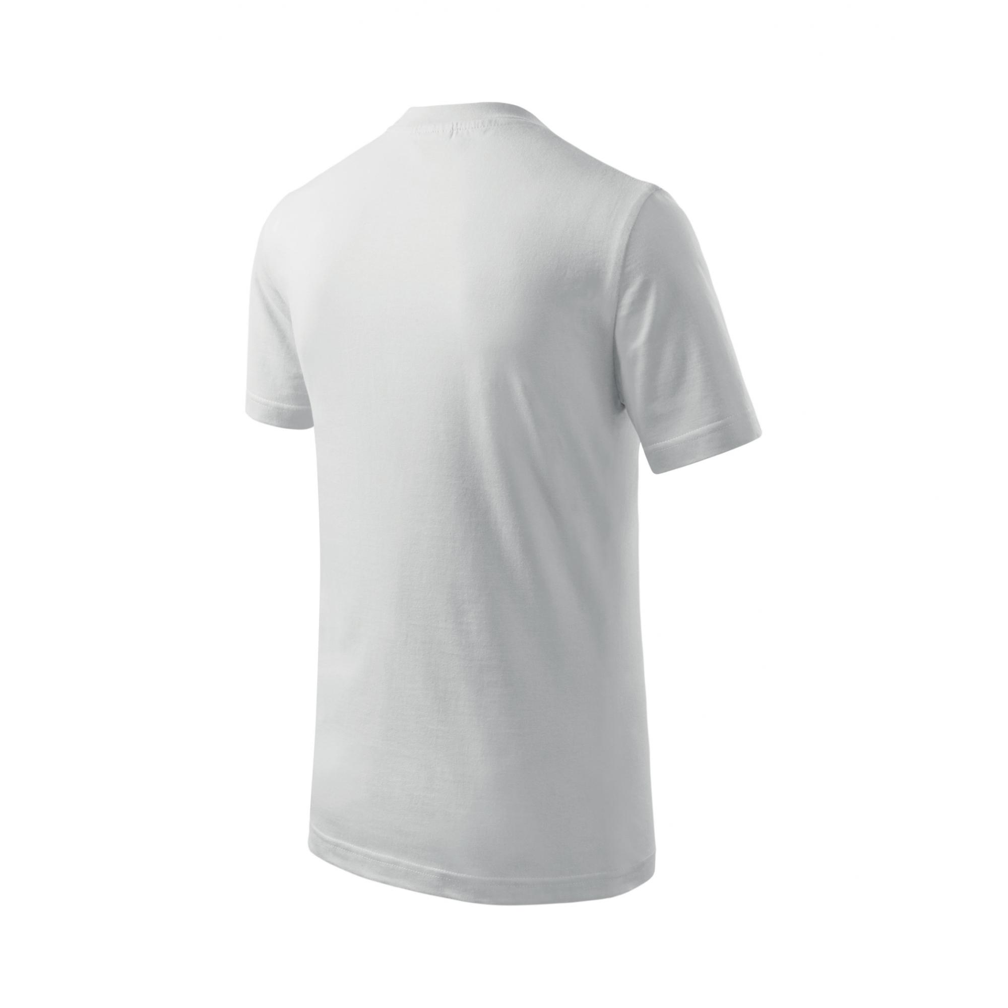 Tricou pentru copii Classic 100 Alb 8ani