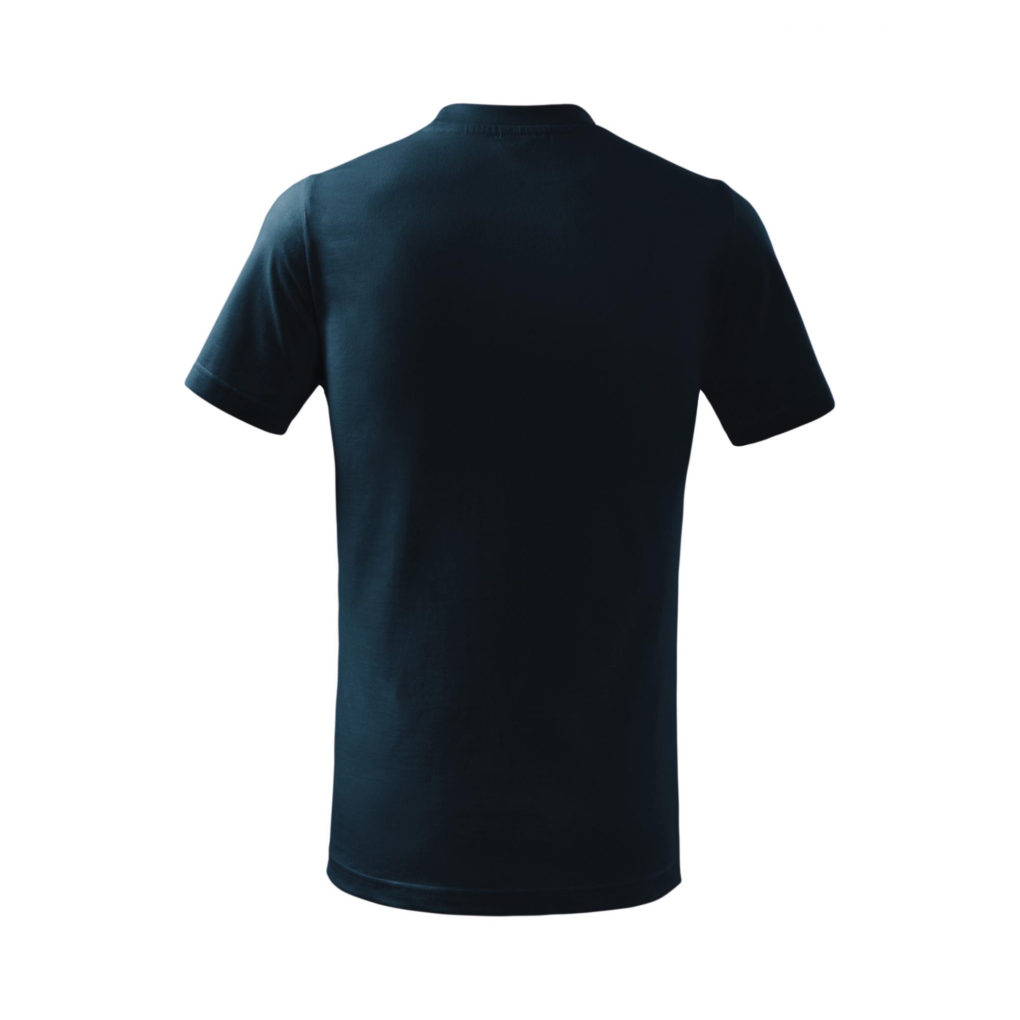 Tricou pentru copii Classic 100 Albastru marin 8ani