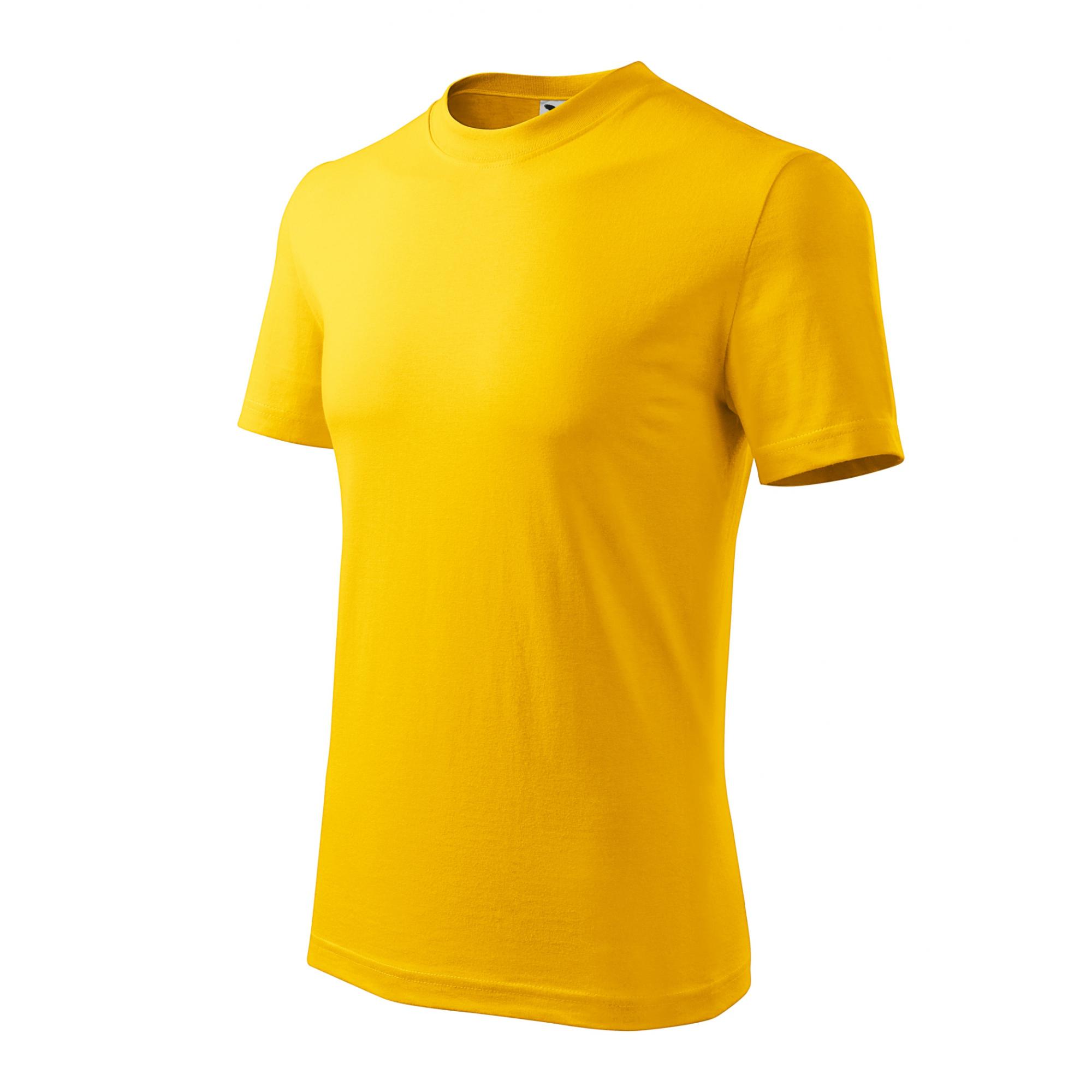 Tricou unisex Classic 101 Galben