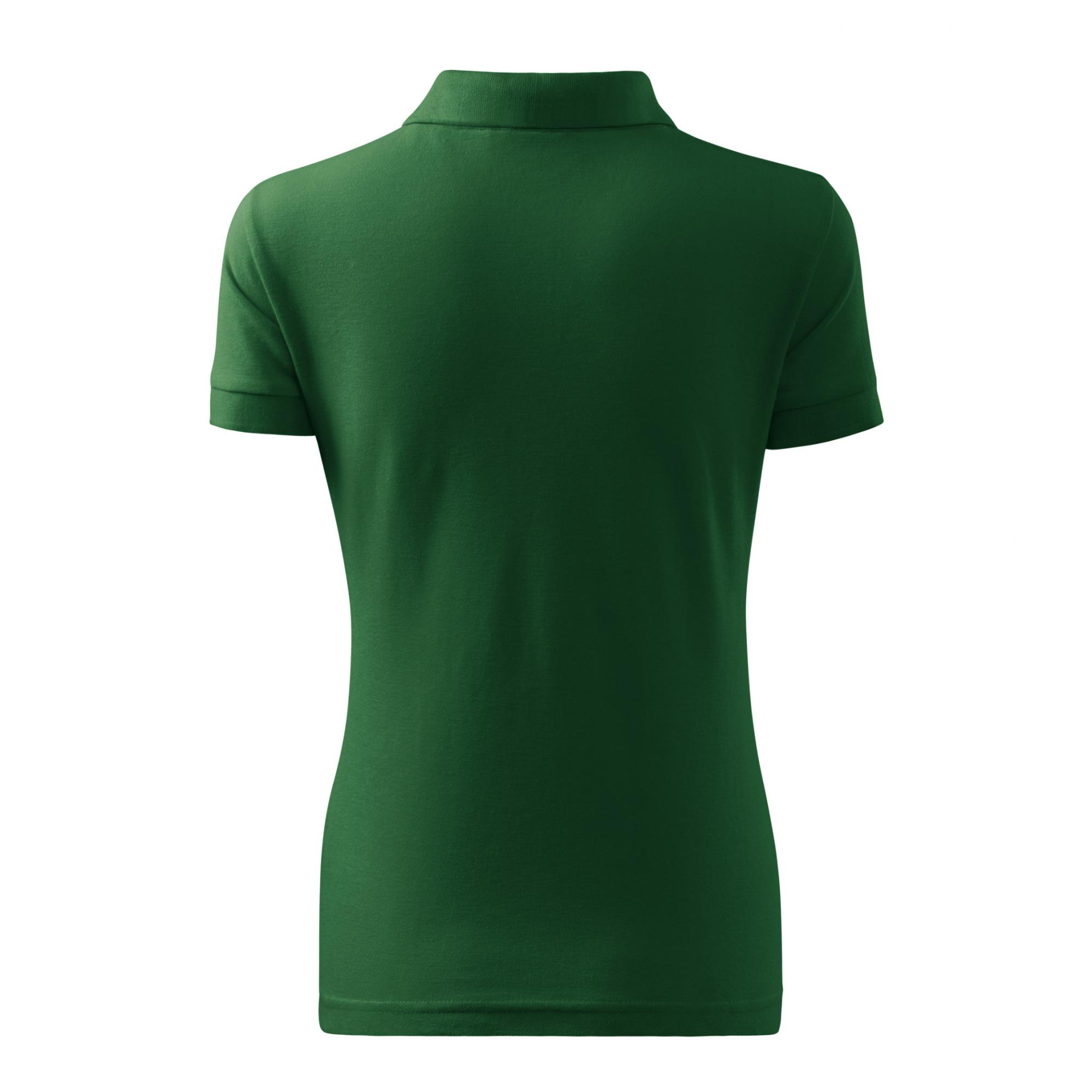 Tricou polo pentru damă Cotton Heavy 216 Verde sticla XS