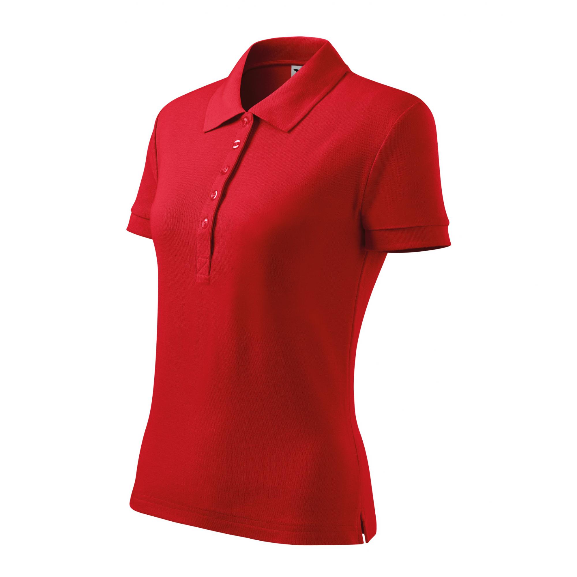 Tricou polo pentru damă Cotton Heavy 216 Roșu