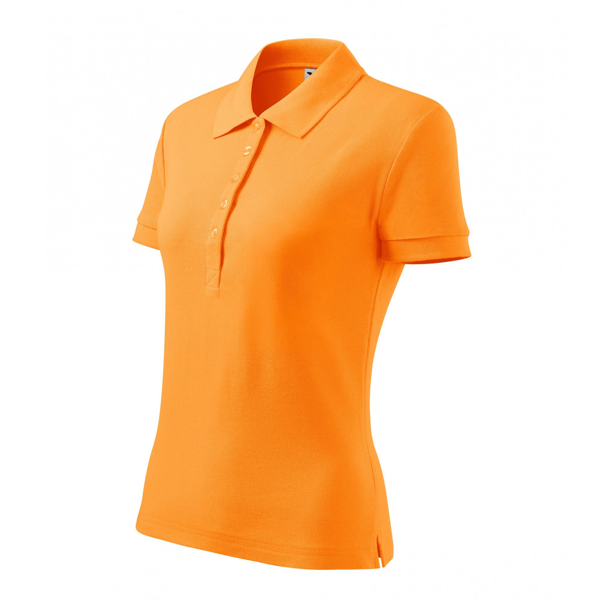 Tricou polo pentru damă Cotton Heavy 216 Tangerine orange XXL