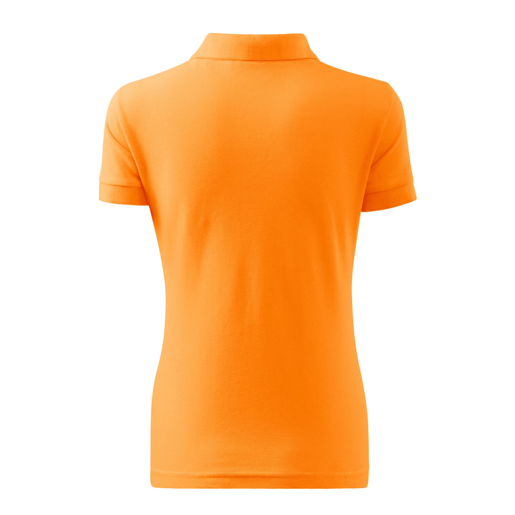 Tricou polo pentru damă Cotton Heavy 216 Tangerine orange M