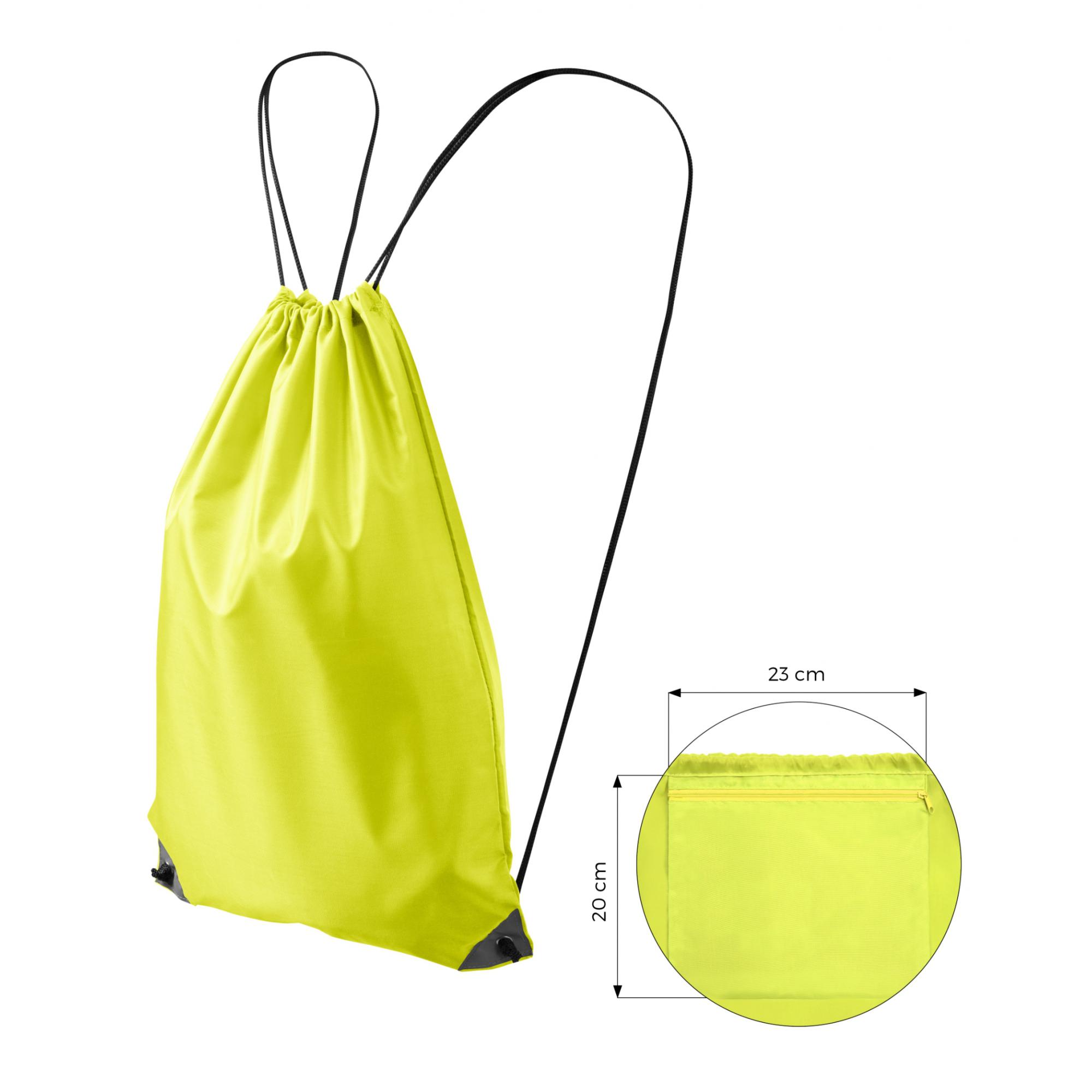 Rucsac unisex/pentru copii Energy 912 Galben neon Marime universala