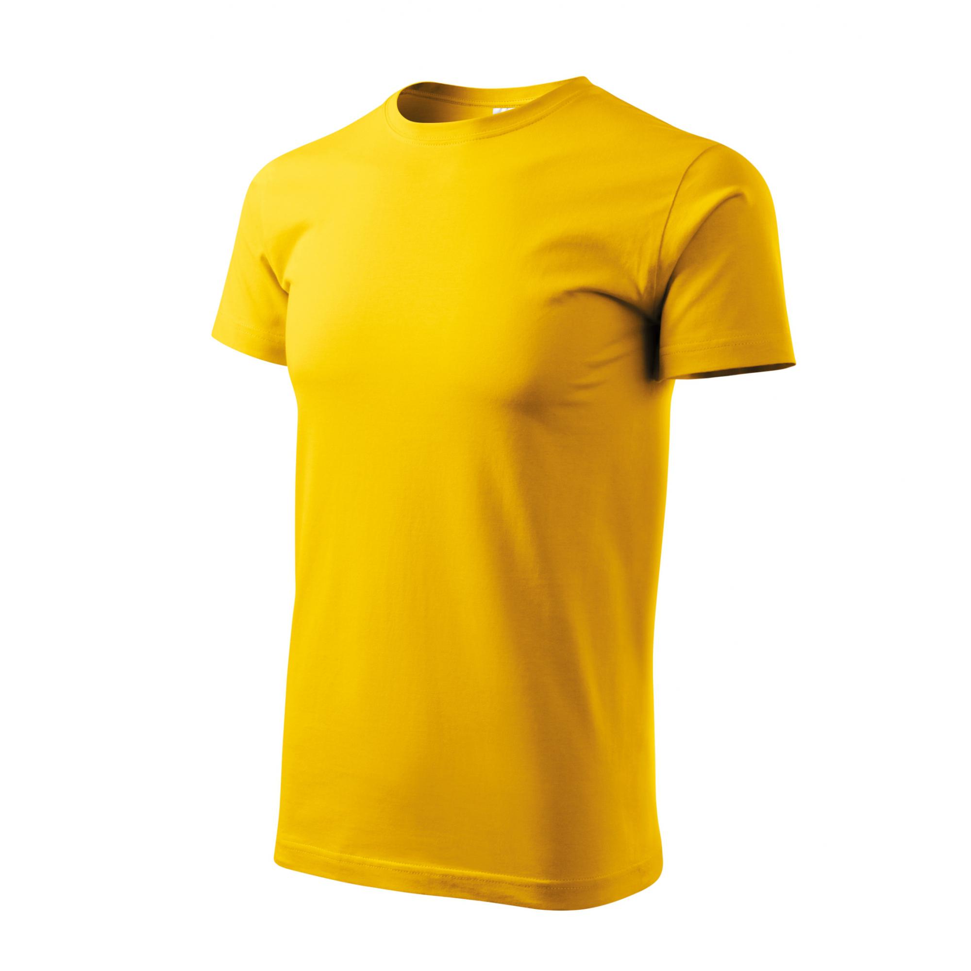 Tricou unisex Heavy New 137 Galben