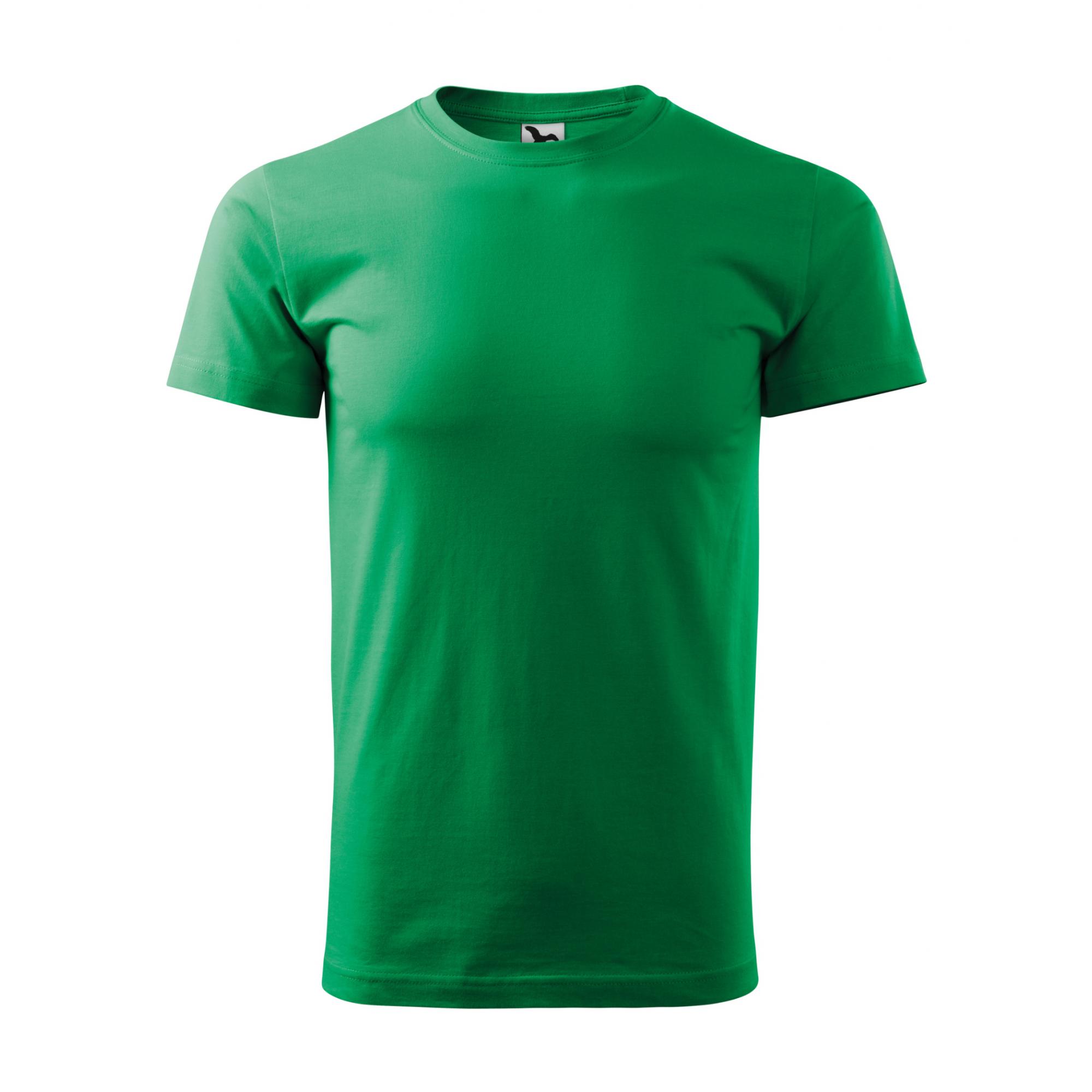 Tricou unisex Heavy New 137 Verde mediu XS