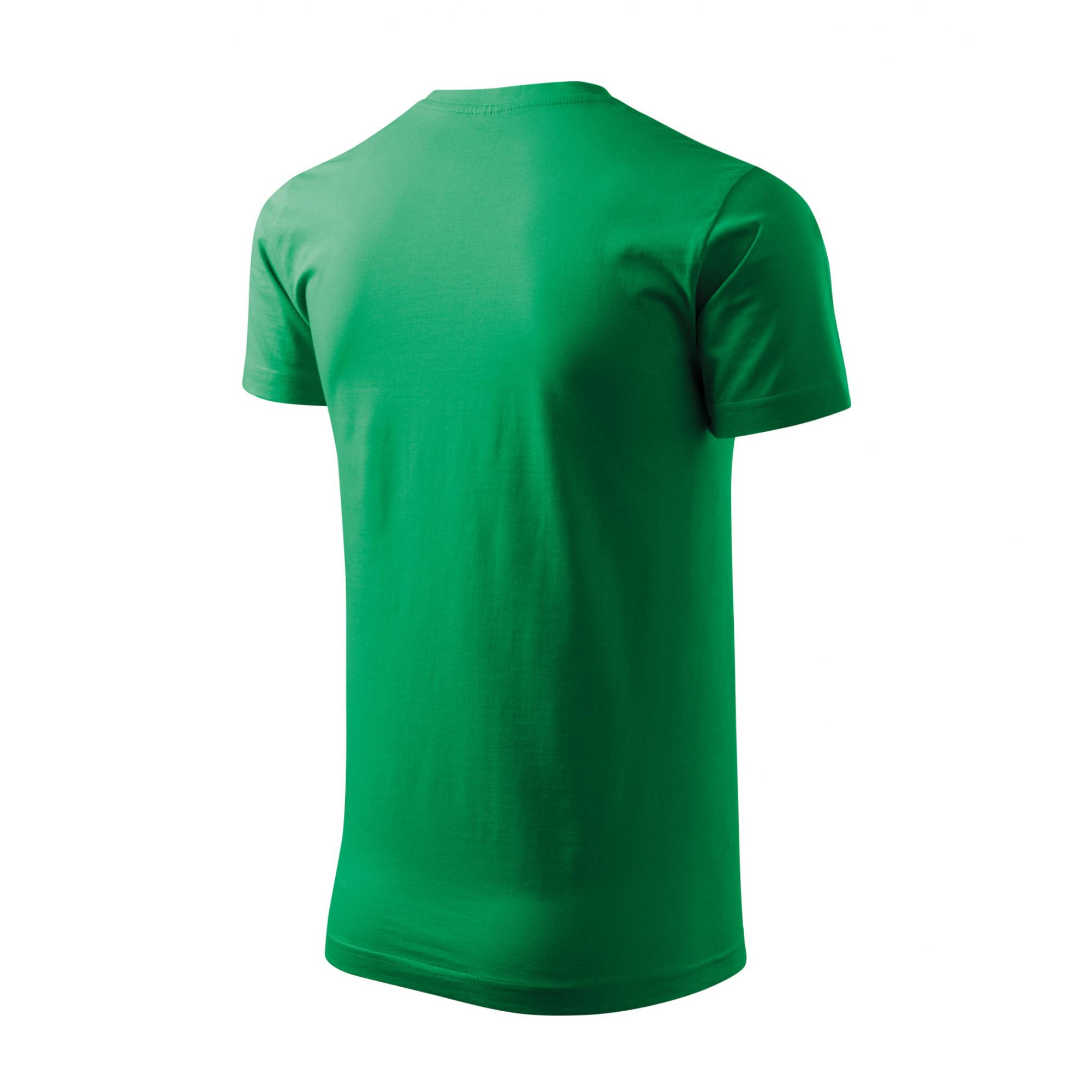 Tricou unisex Heavy New 137 Verde mediu XS