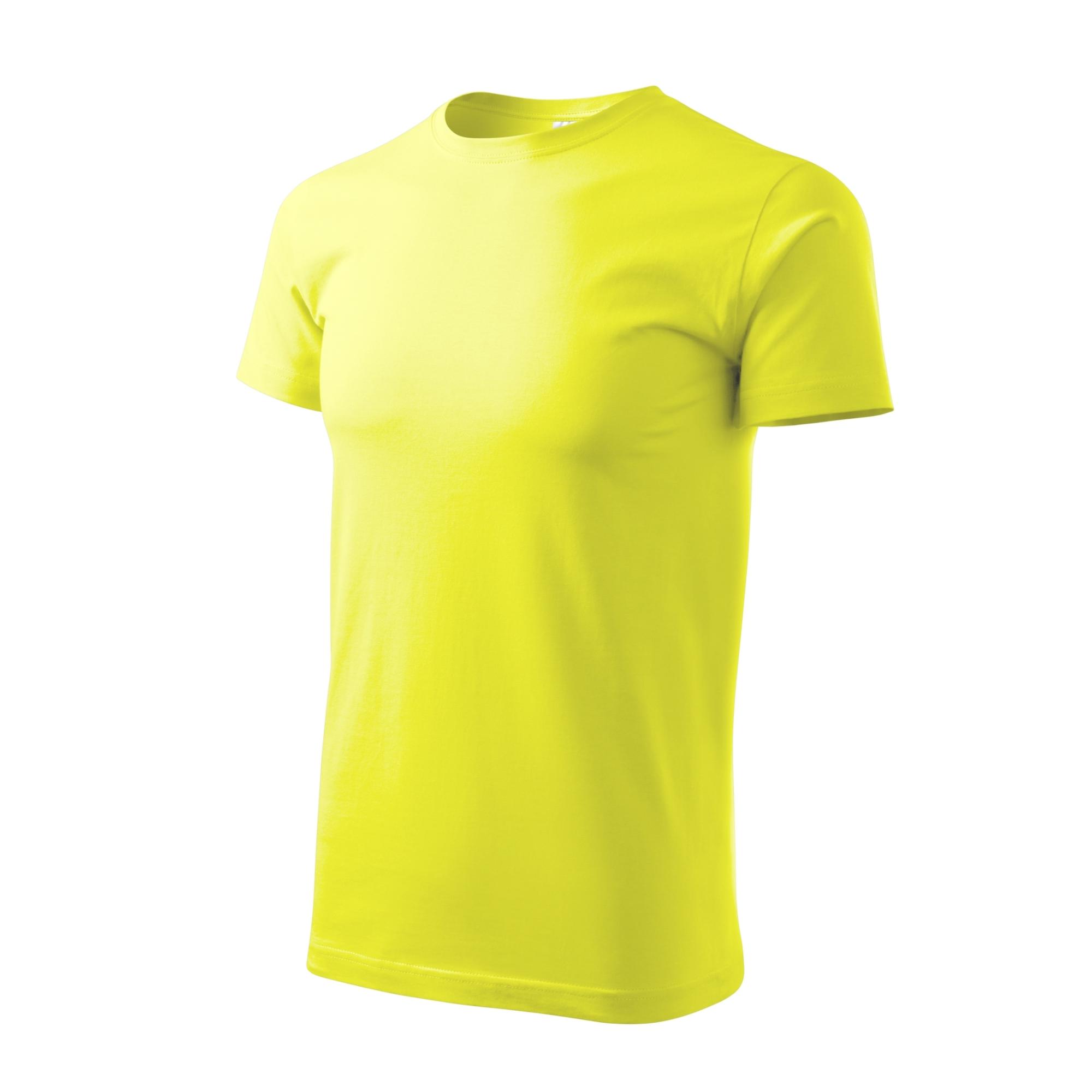 Tricou unisex Heavy New 137 Galben neon S