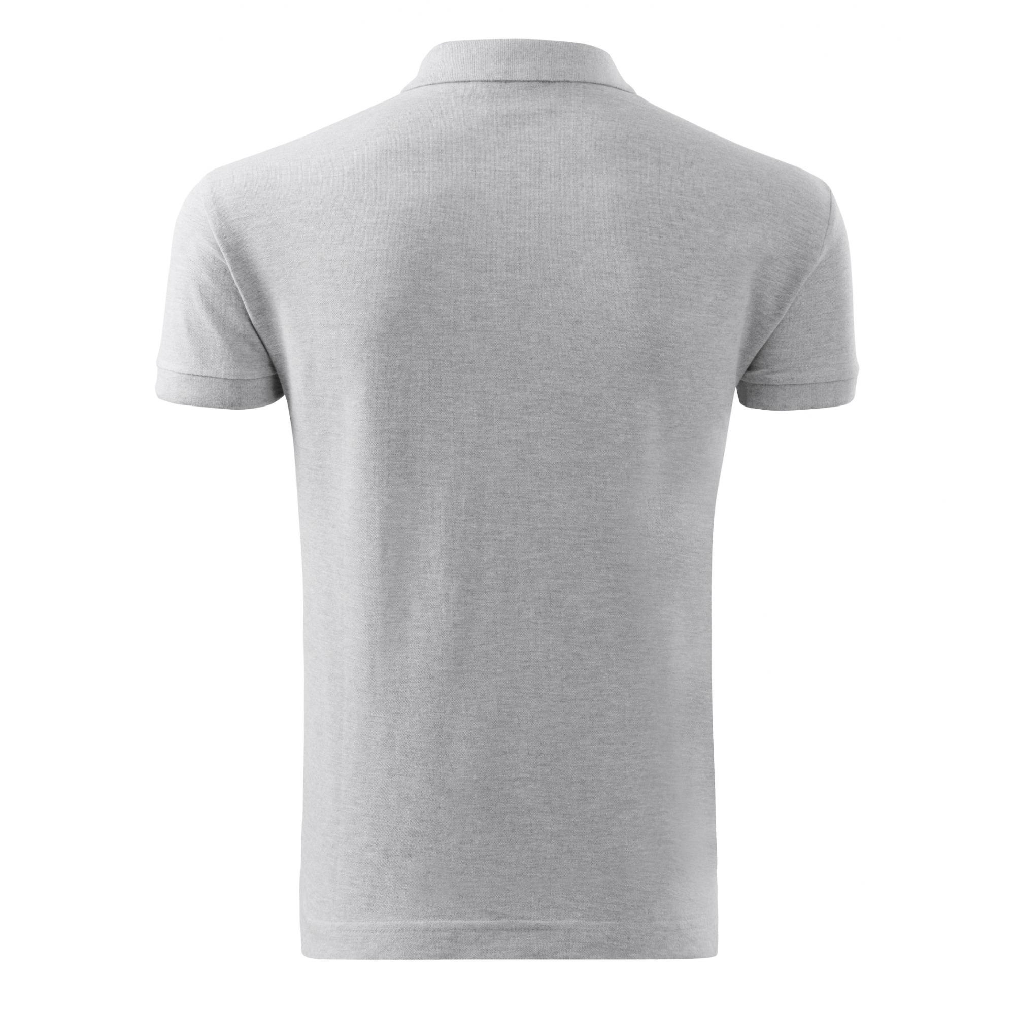 Tricou polo pentru bărbaţi Cotton 212 Gri deschis L