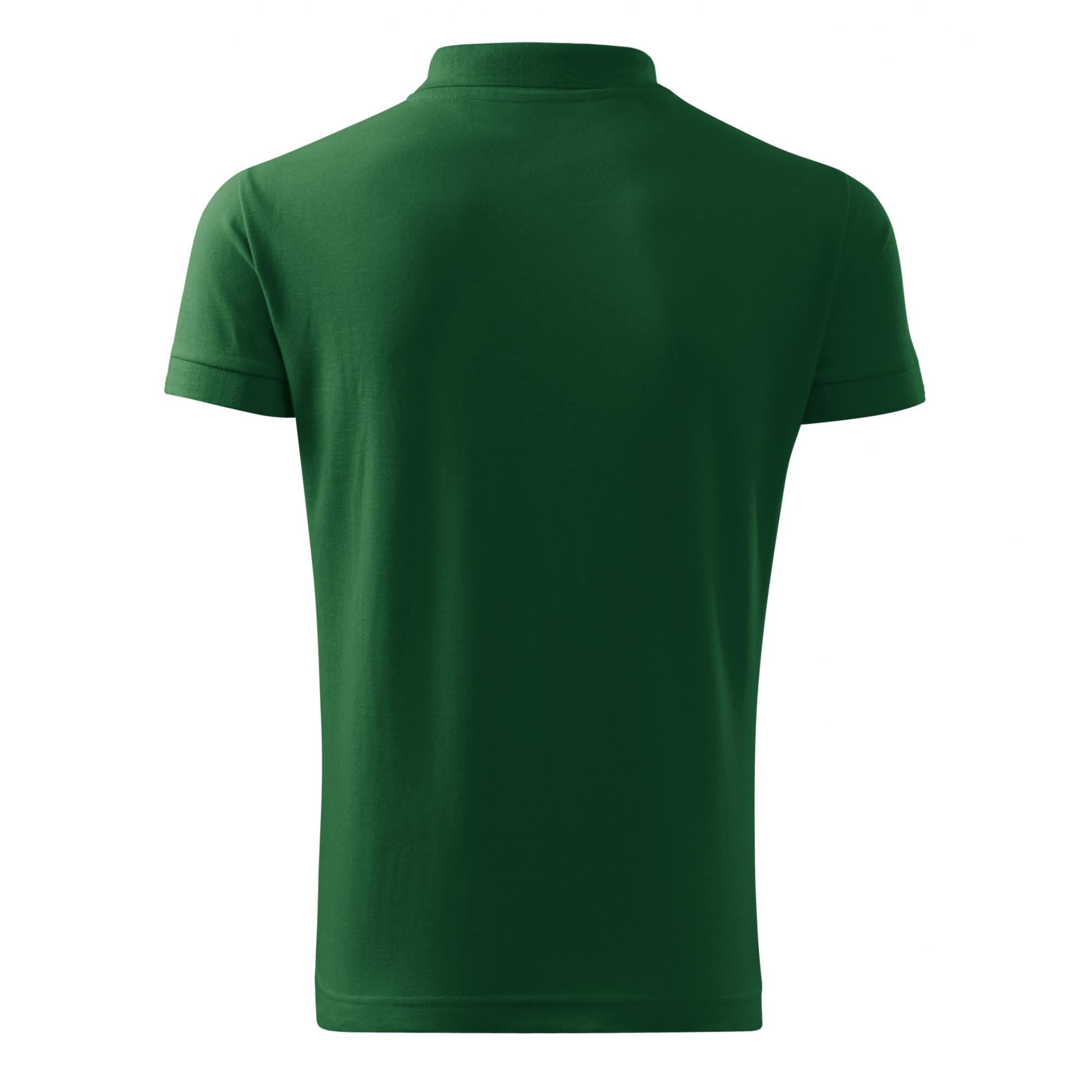 Tricou polo pentru bărbaţi Cotton 212 Verde sticla L