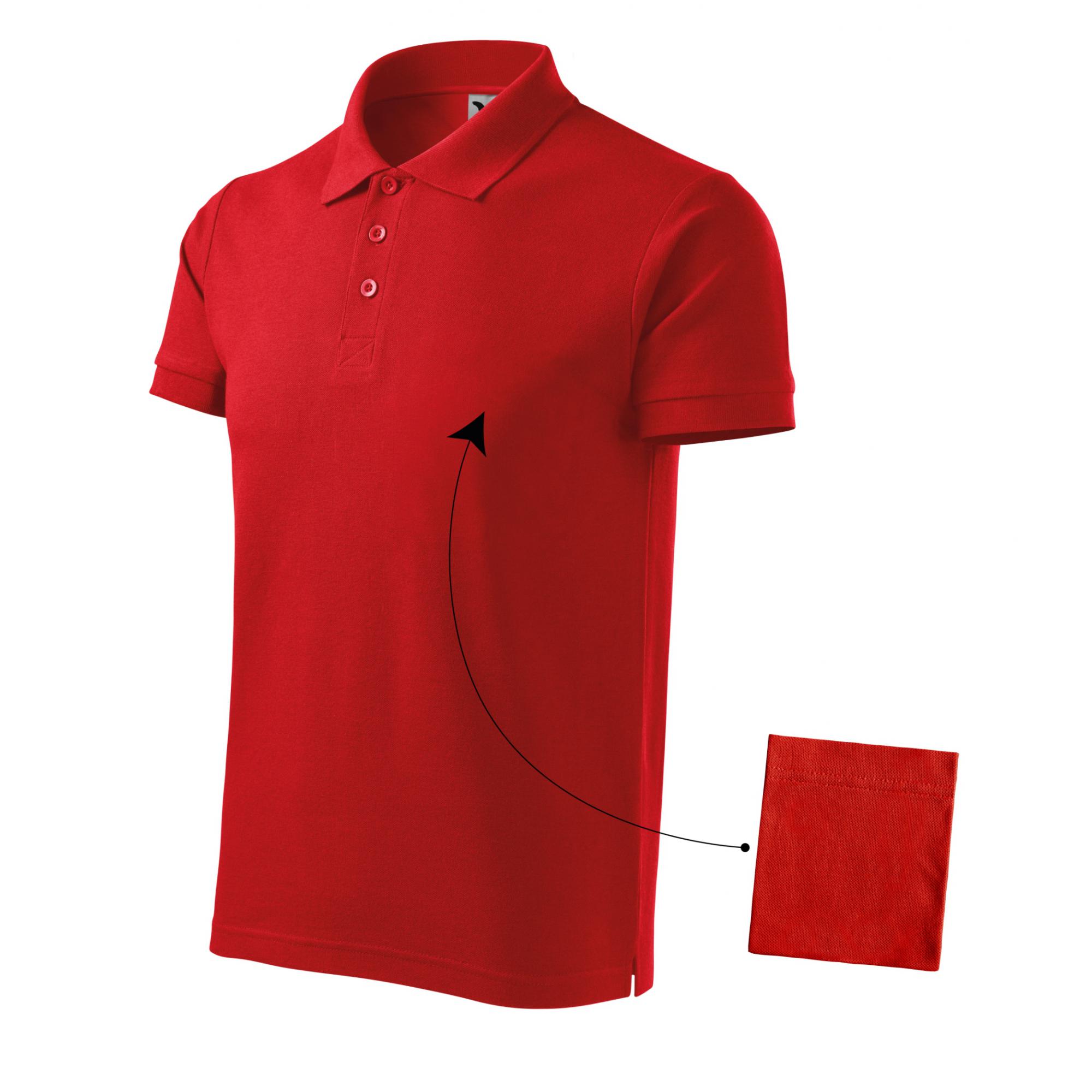 Tricou polo pentru bărbaţi Cotton 212 Rosu 3XL