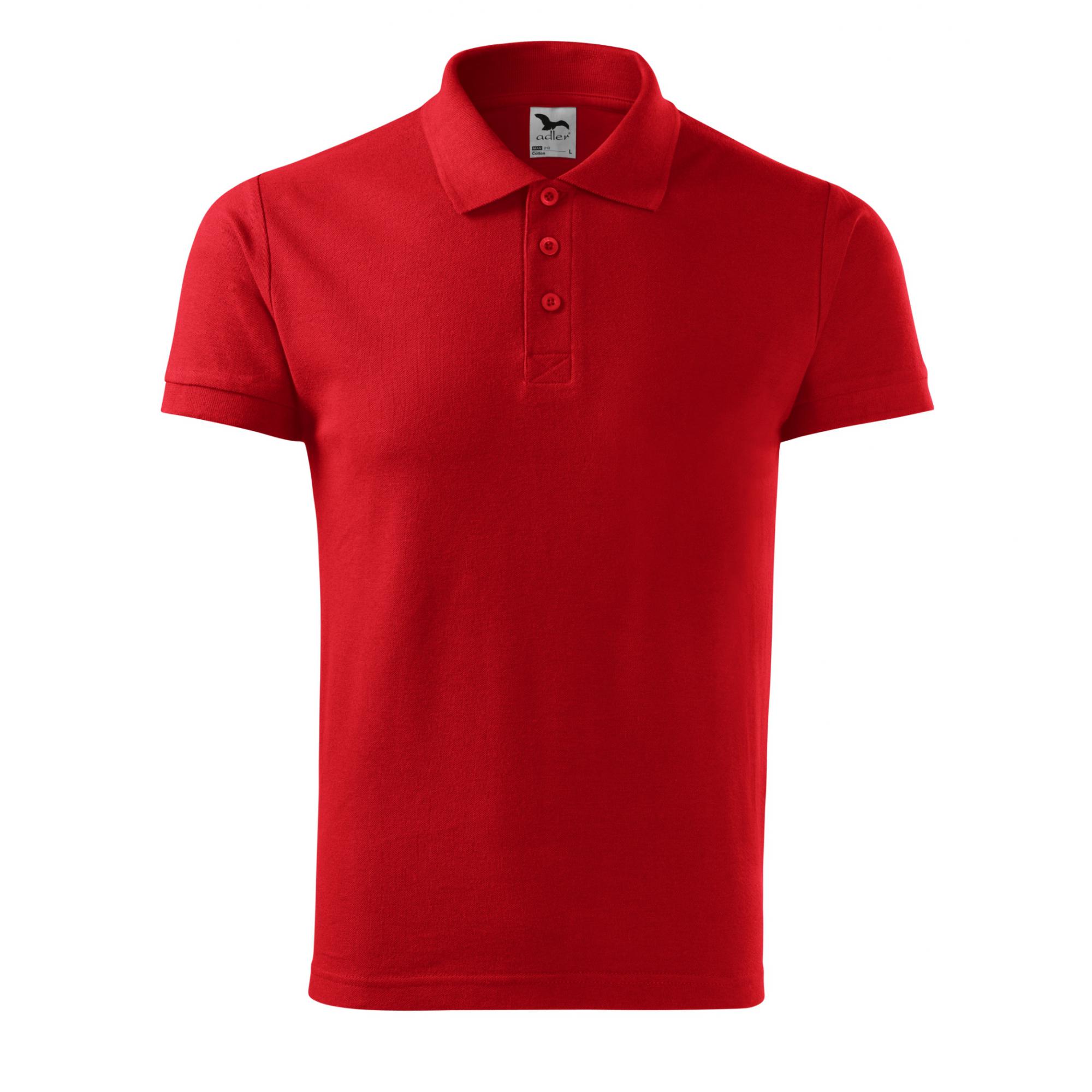 Tricou polo pentru bărbaţi Cotton 212 Rosu L