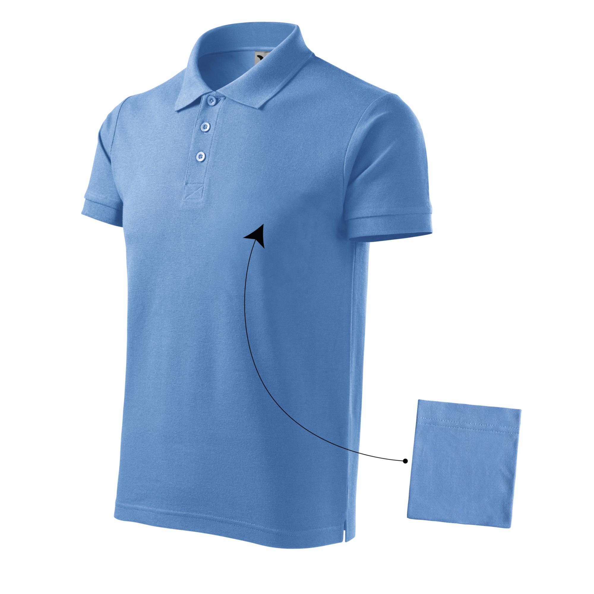 Tricou polo pentru bărbaţi Cotton 212 Albastru deschis XXL