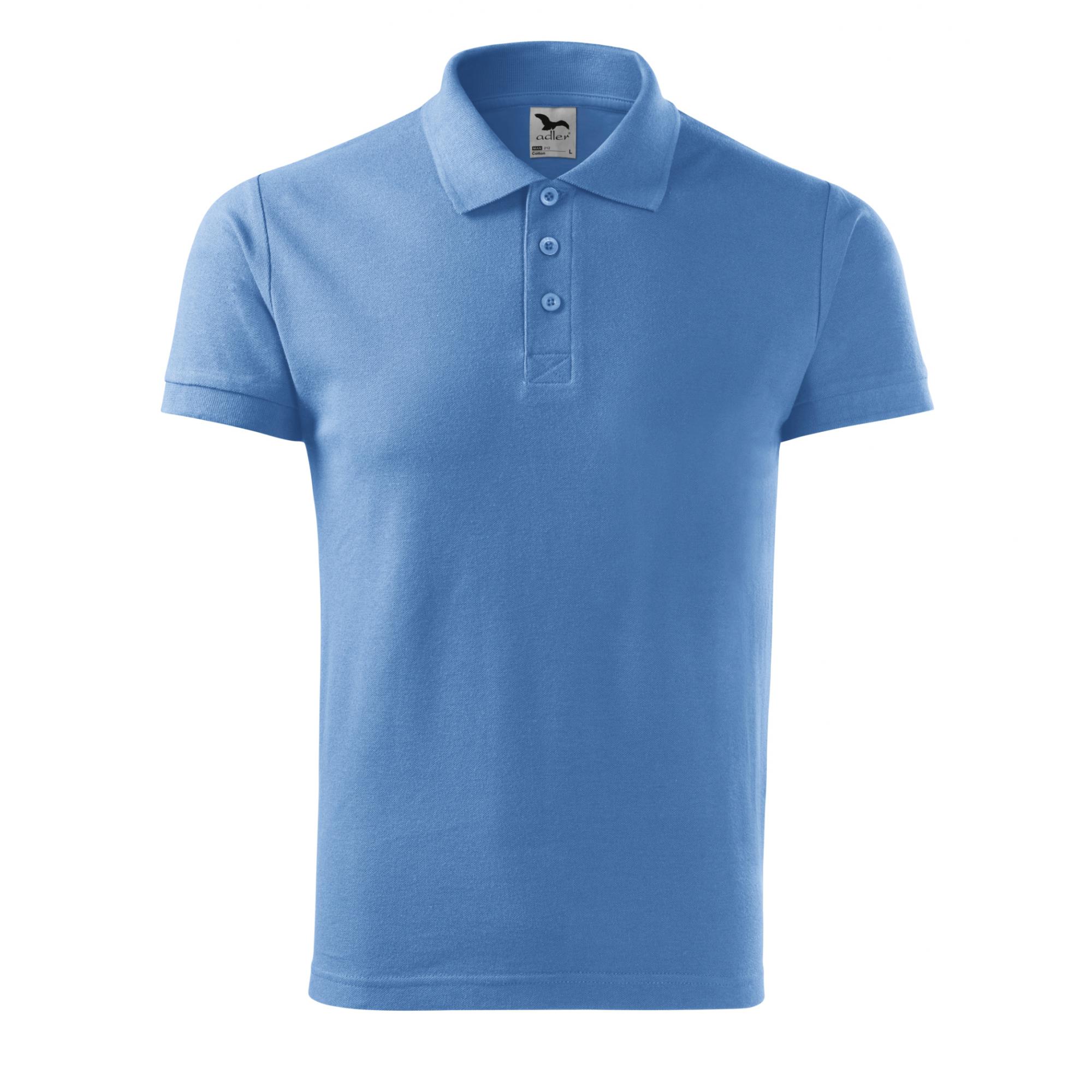 Tricou polo pentru bărbaţi Cotton 212 Albastru deschis S