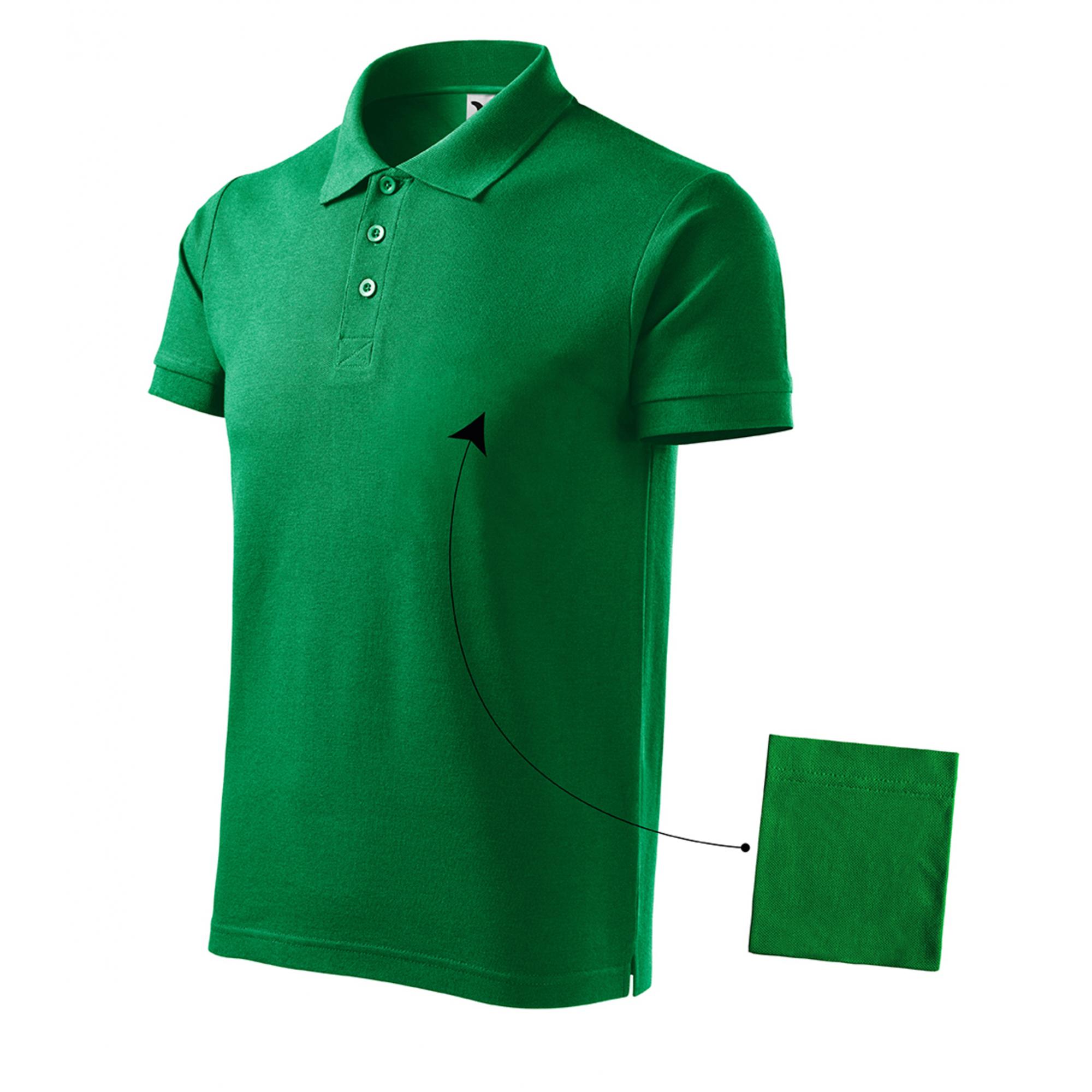 Tricou polo pentru bărbaţi Cotton 212 Verde mediu