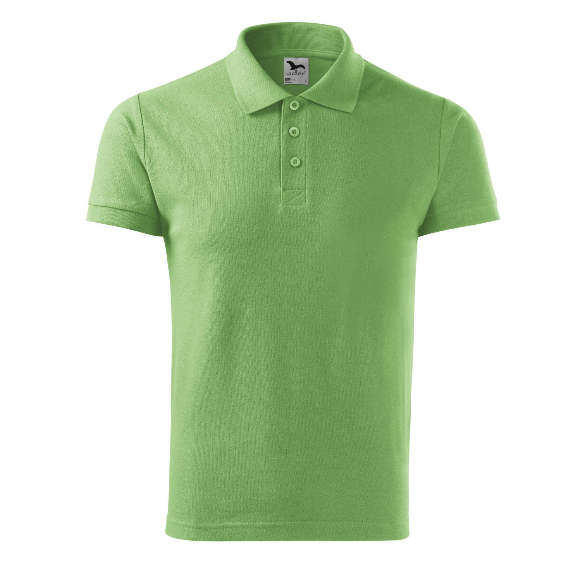 Tricou polo pentru bărbaţi Cotton 212 Verde iarba L