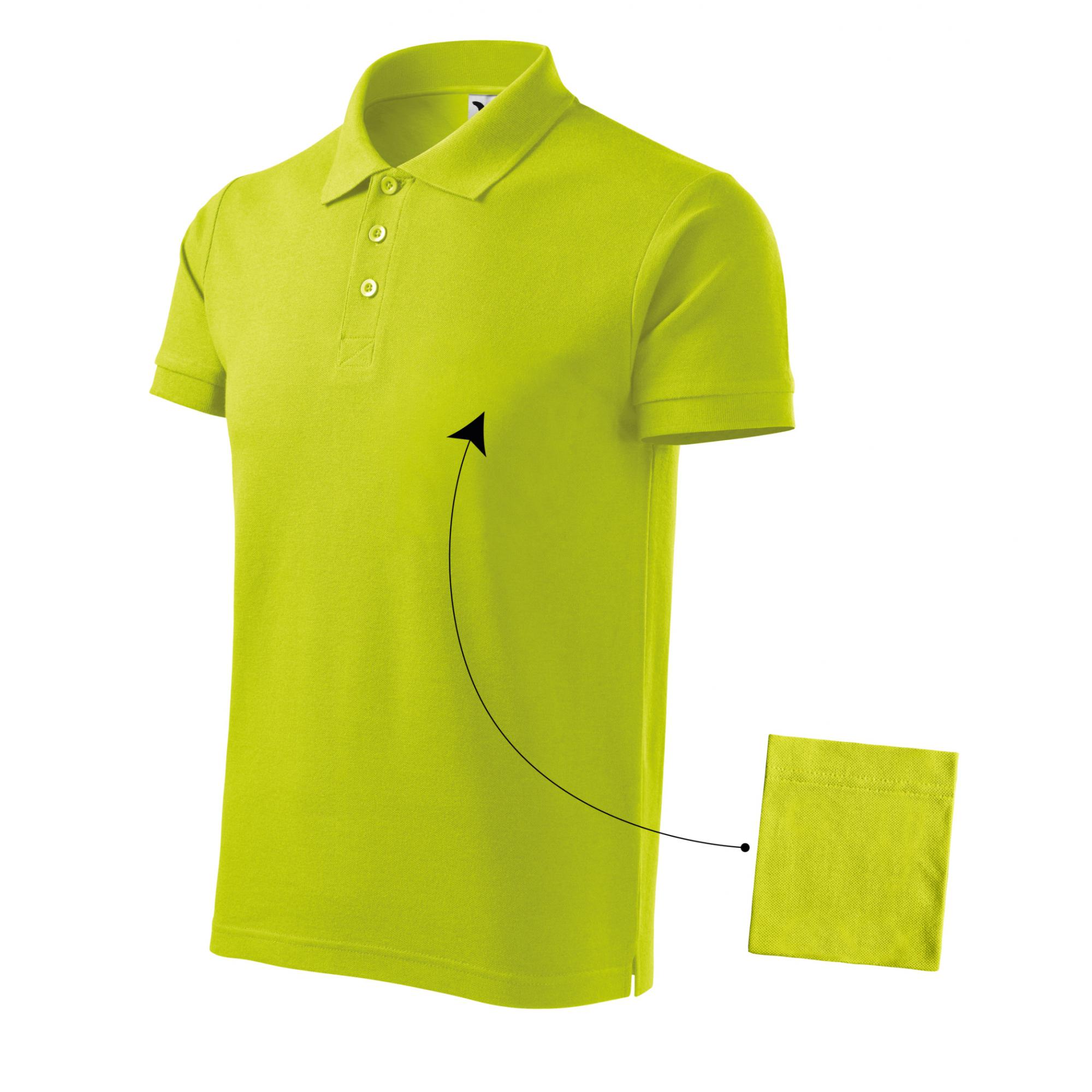 Tricou polo pentru bărbaţi Cotton 212 Lime 3XL