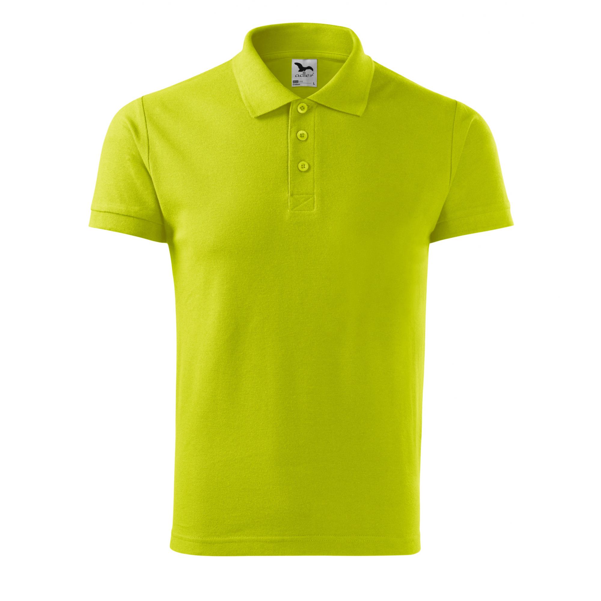 Tricou polo pentru bărbaţi Cotton 212 Lime M