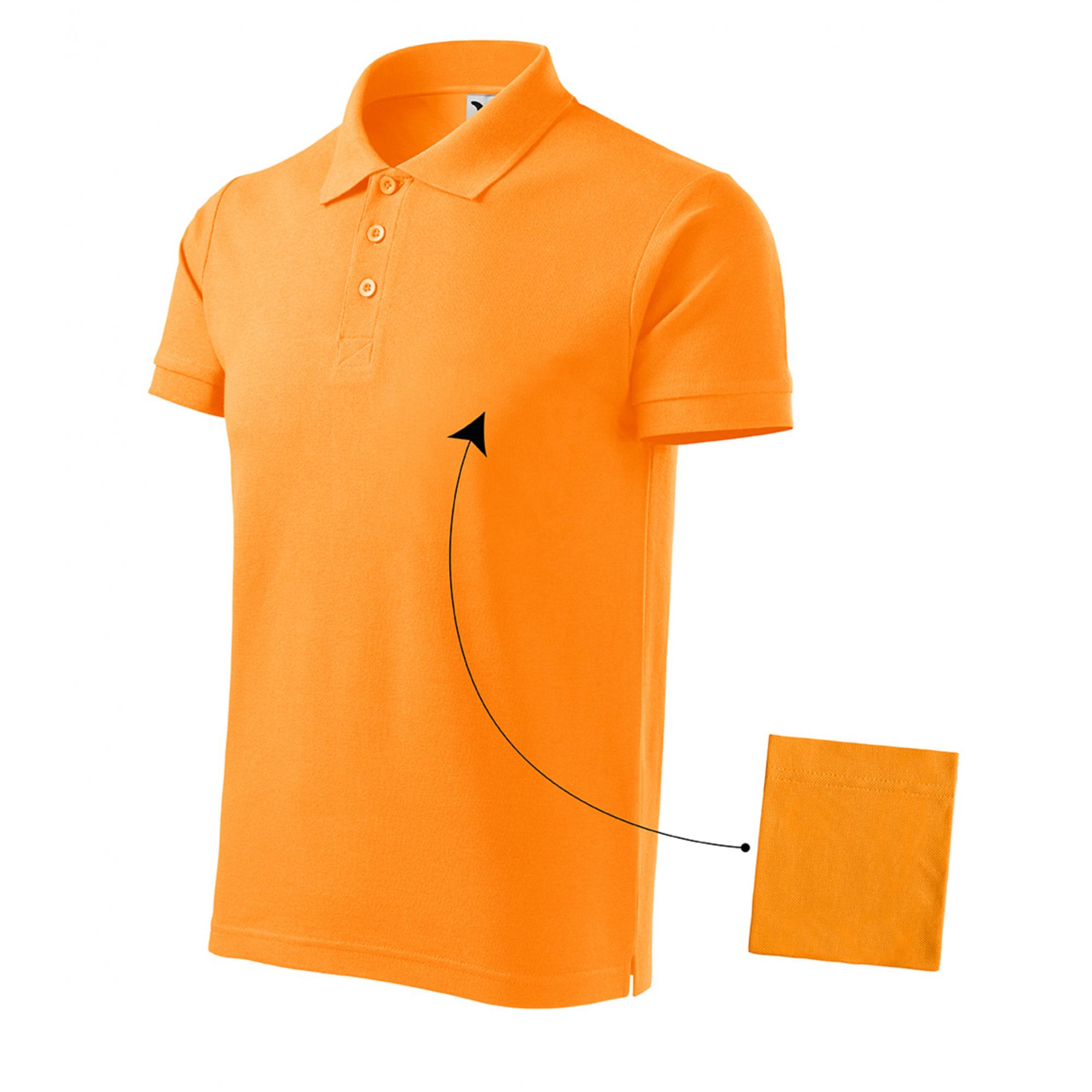 Tricou polo pentru bărbaţi Cotton 212 Tangerine orange S
