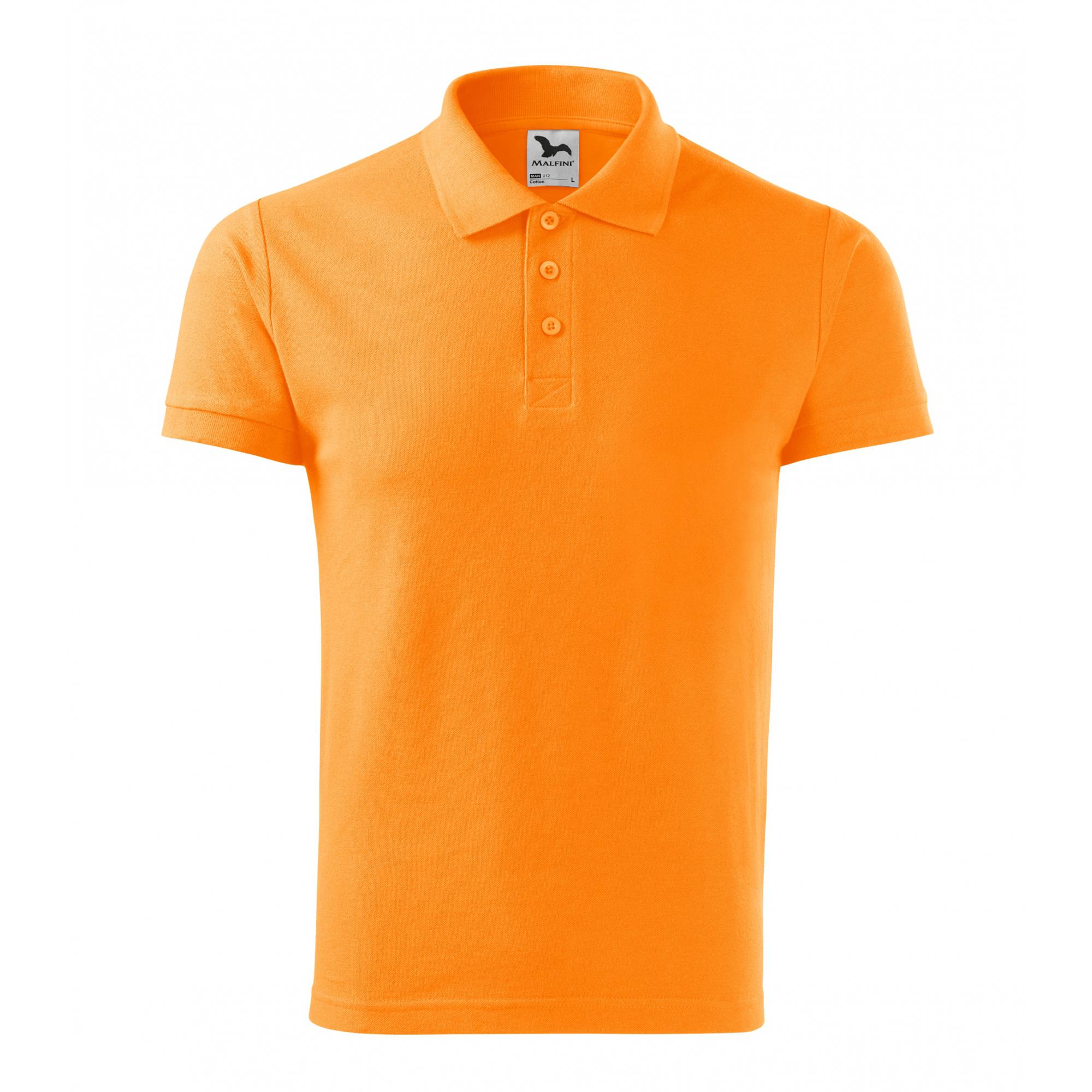 Tricou polo pentru bărbaţi Cotton 212 Tangerine orange XL