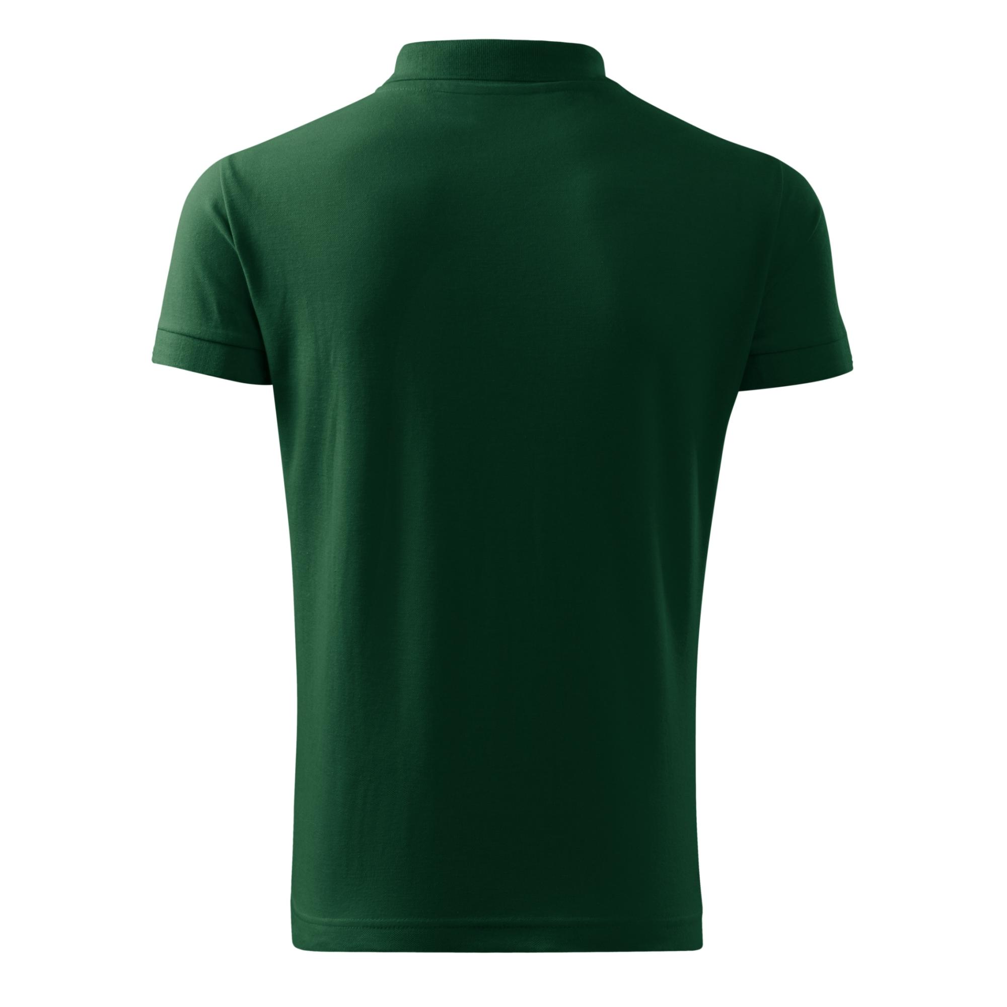 Tricou polo pentru bărbaţi Cotton 212 dark green L