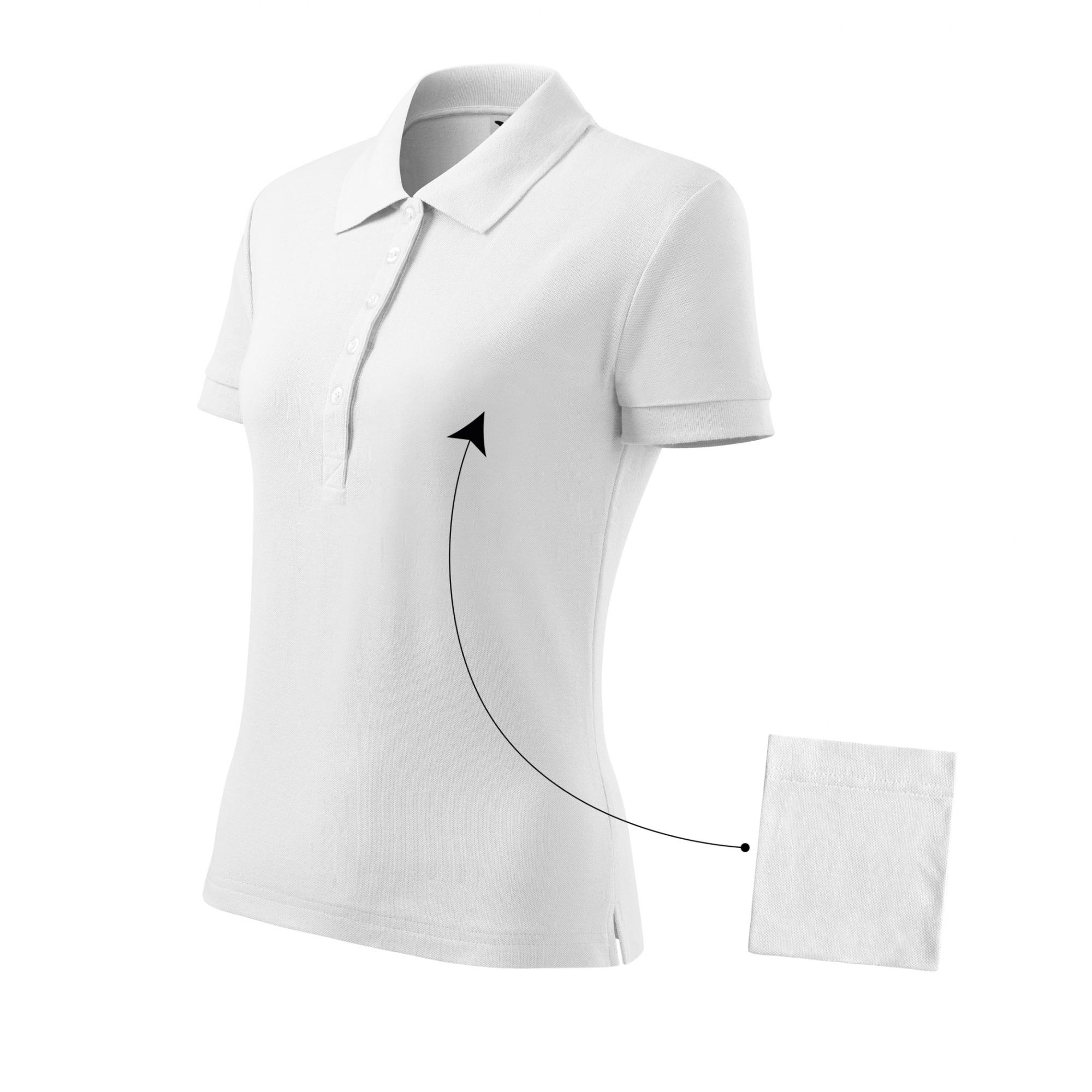 Tricou polo pentru damă Cotton 213 Alb XXL