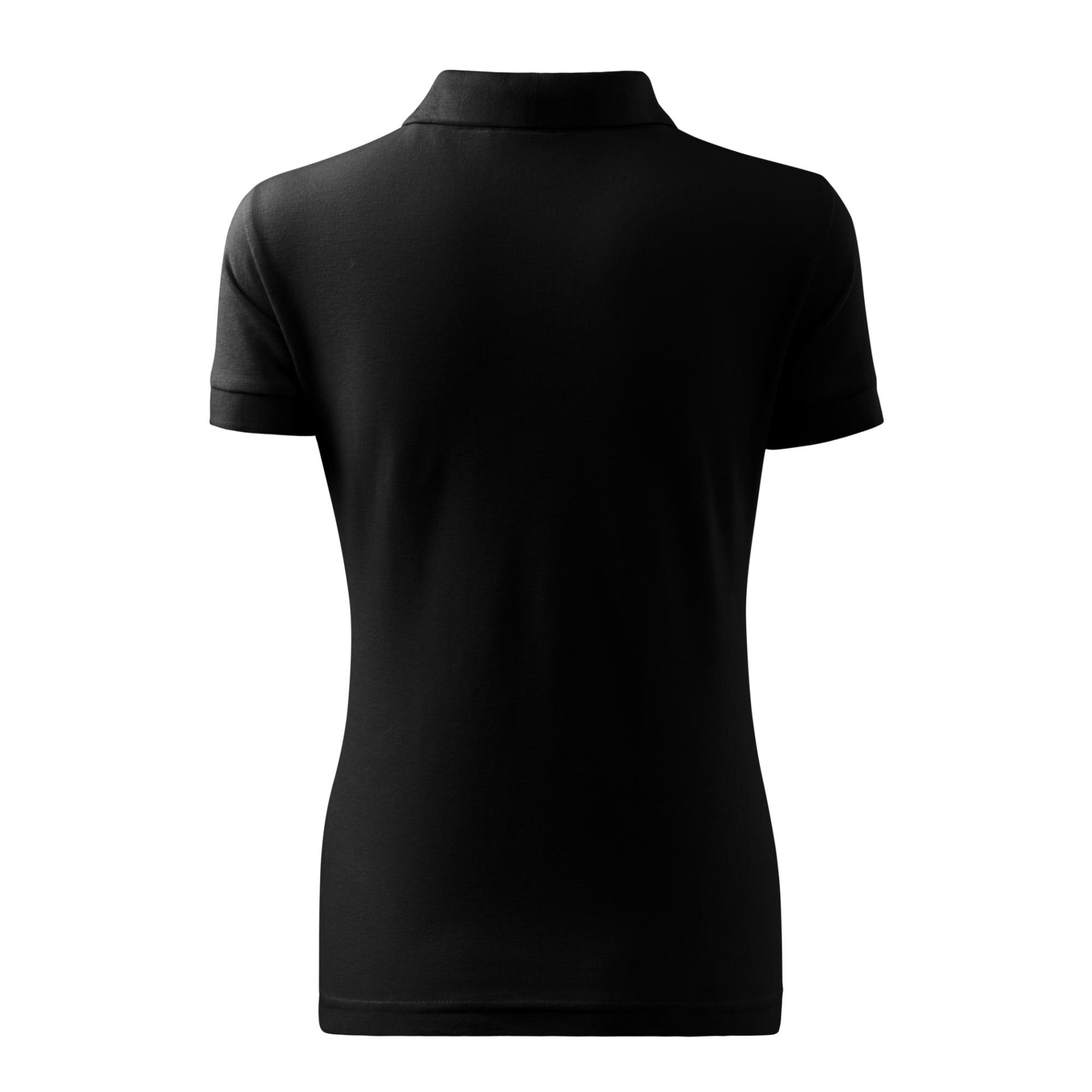 Tricou polo pentru damă Cotton 213 Negru S