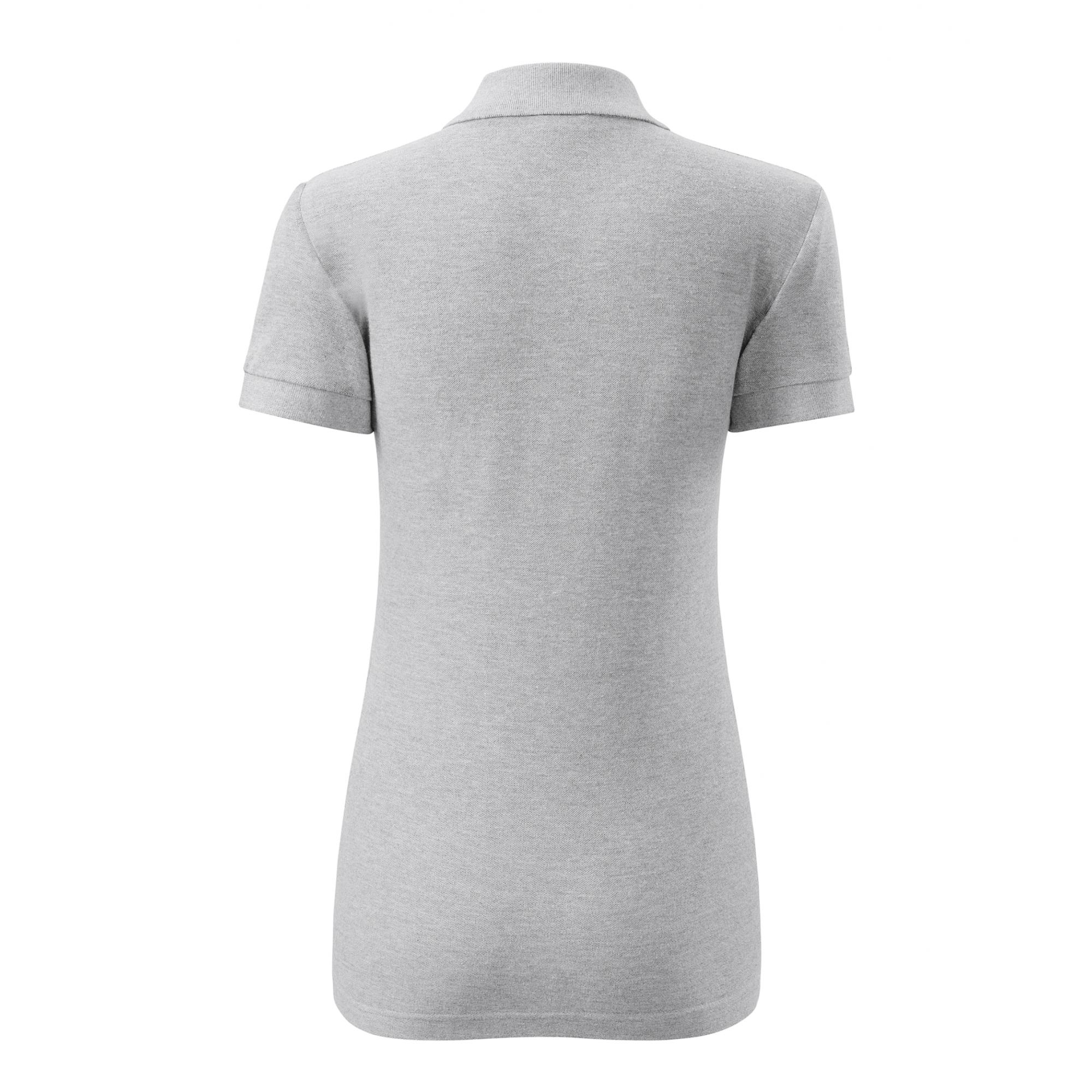 Tricou polo pentru damă Cotton 213 Gri deschis L