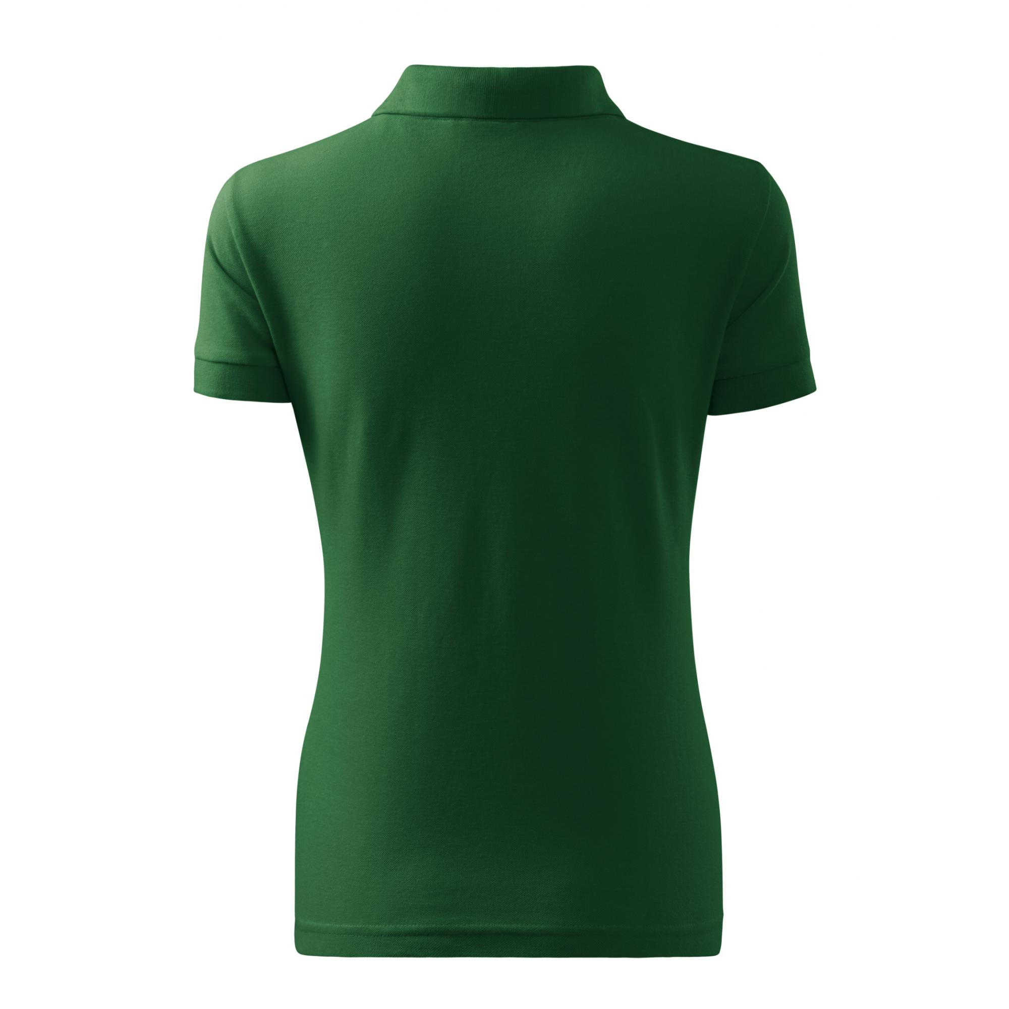Tricou polo pentru damă Cotton 213 Verde sticla XXL