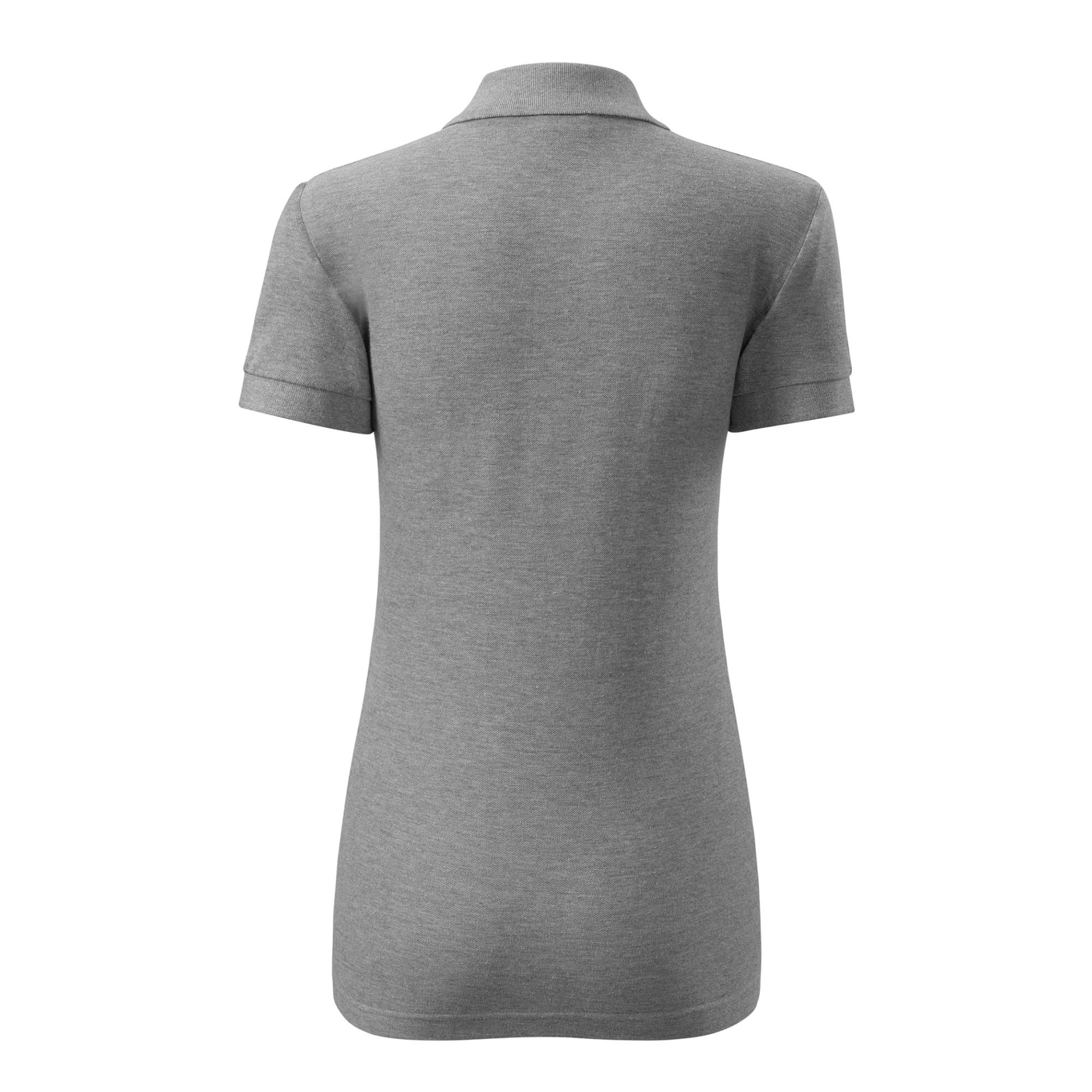 Tricou polo pentru damă Cotton 213 Gri inchis XXL