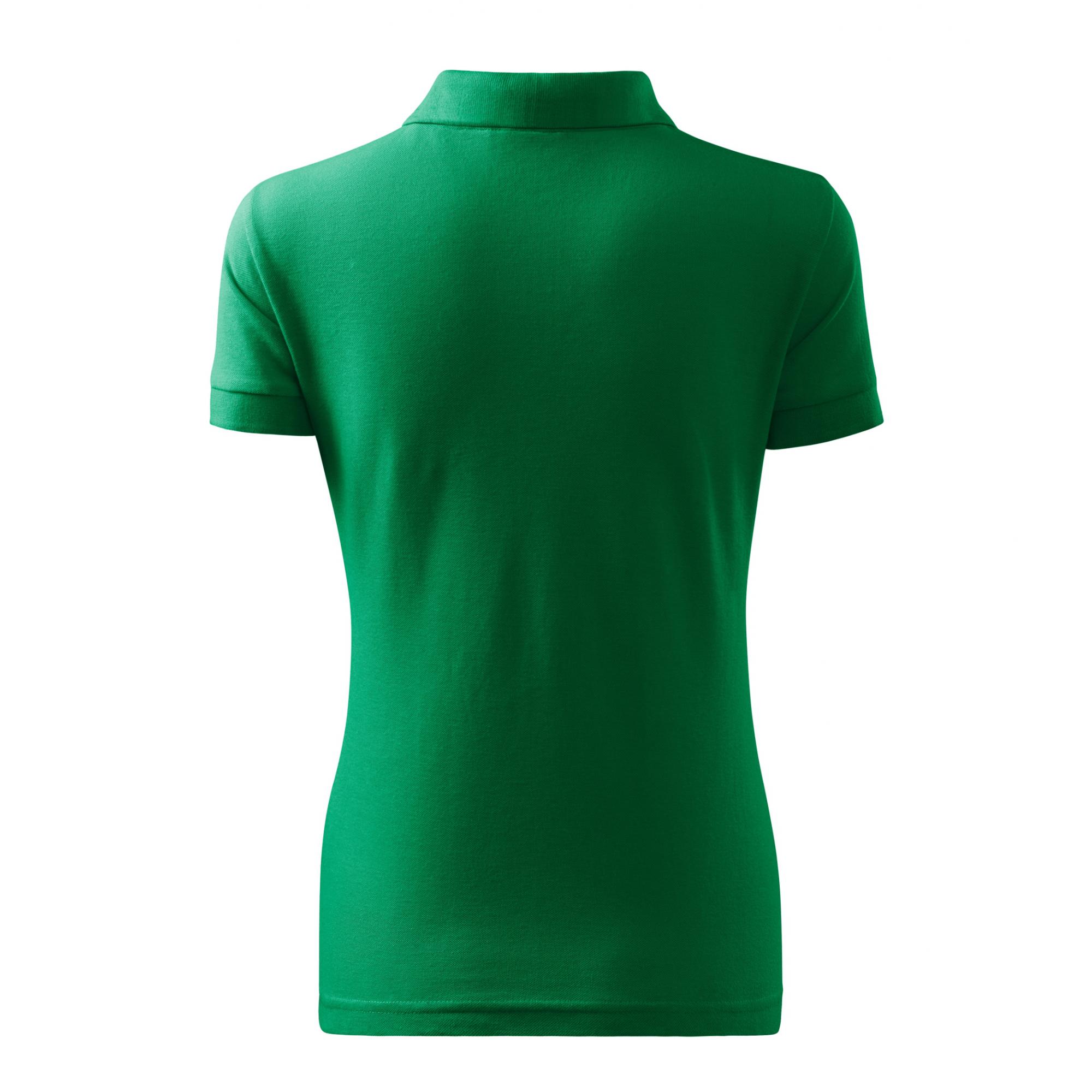 Tricou polo pentru damă Cotton 213 Verde mediu XS