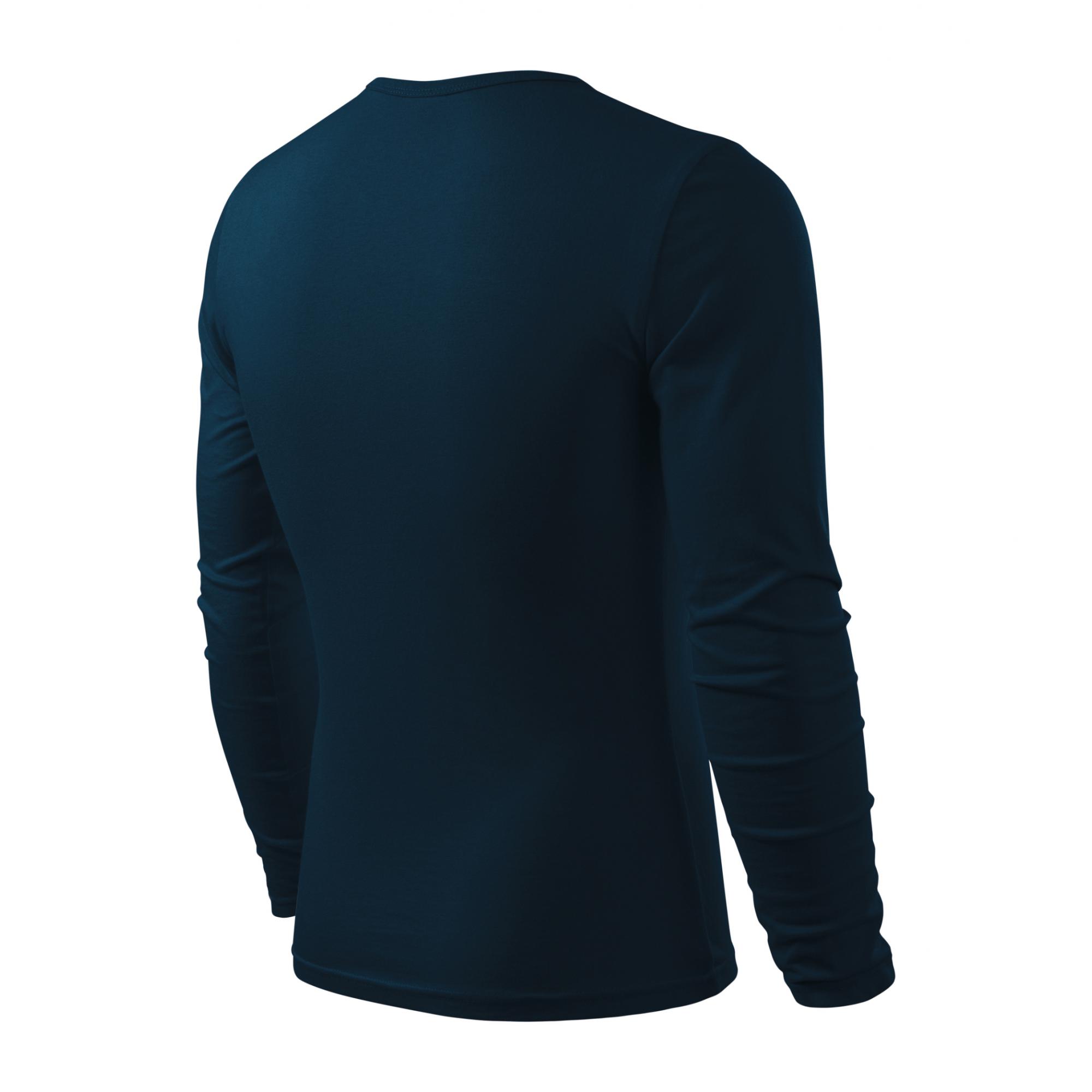 Tricou pentru bărbaţi Fit-T LS 119 Albastru marin XXL