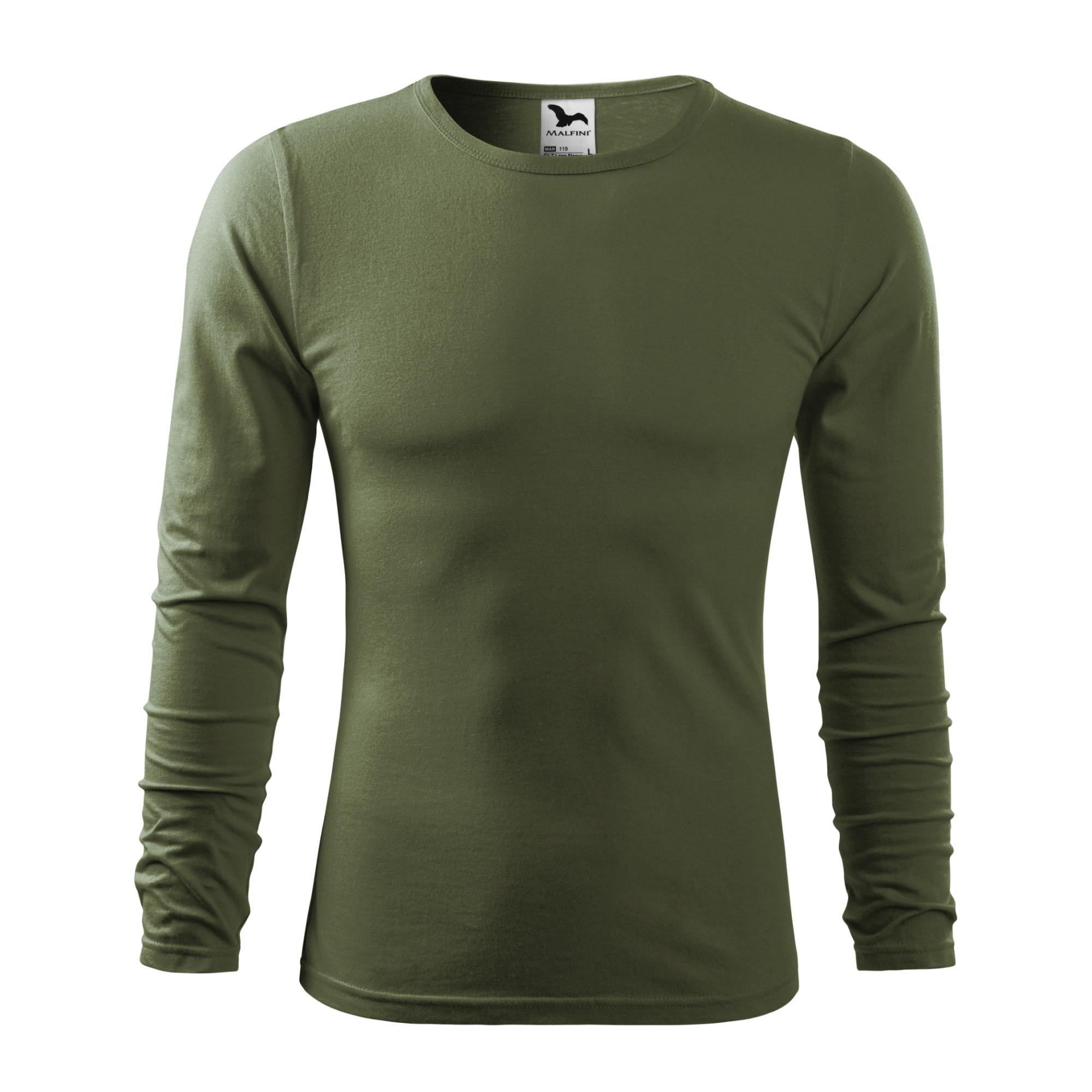 Tricou pentru bărbaţi Fit-T LS 119 Khaki XXL