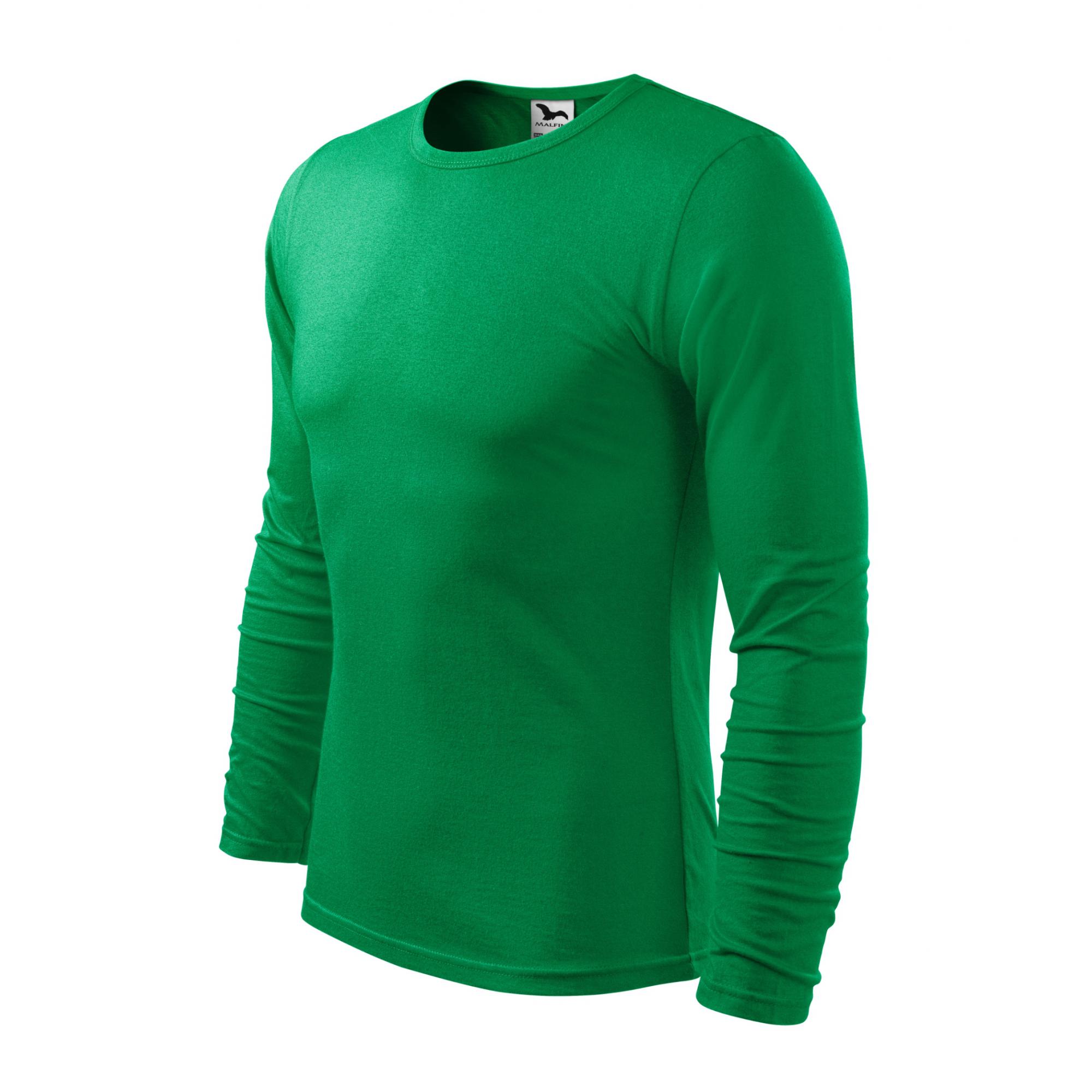 Tricou pentru bărbaţi Fit-T LS 119 Verde mediu M