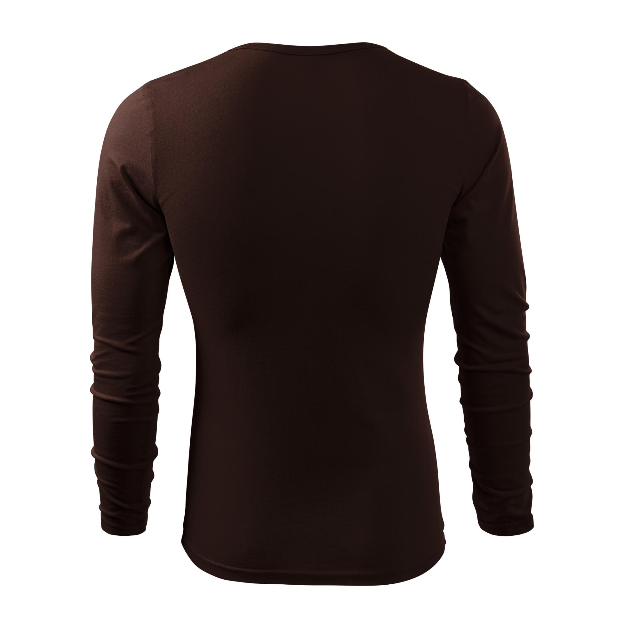 Tricou pentru bărbaţi Fit-T LS 119 Cafea XXL