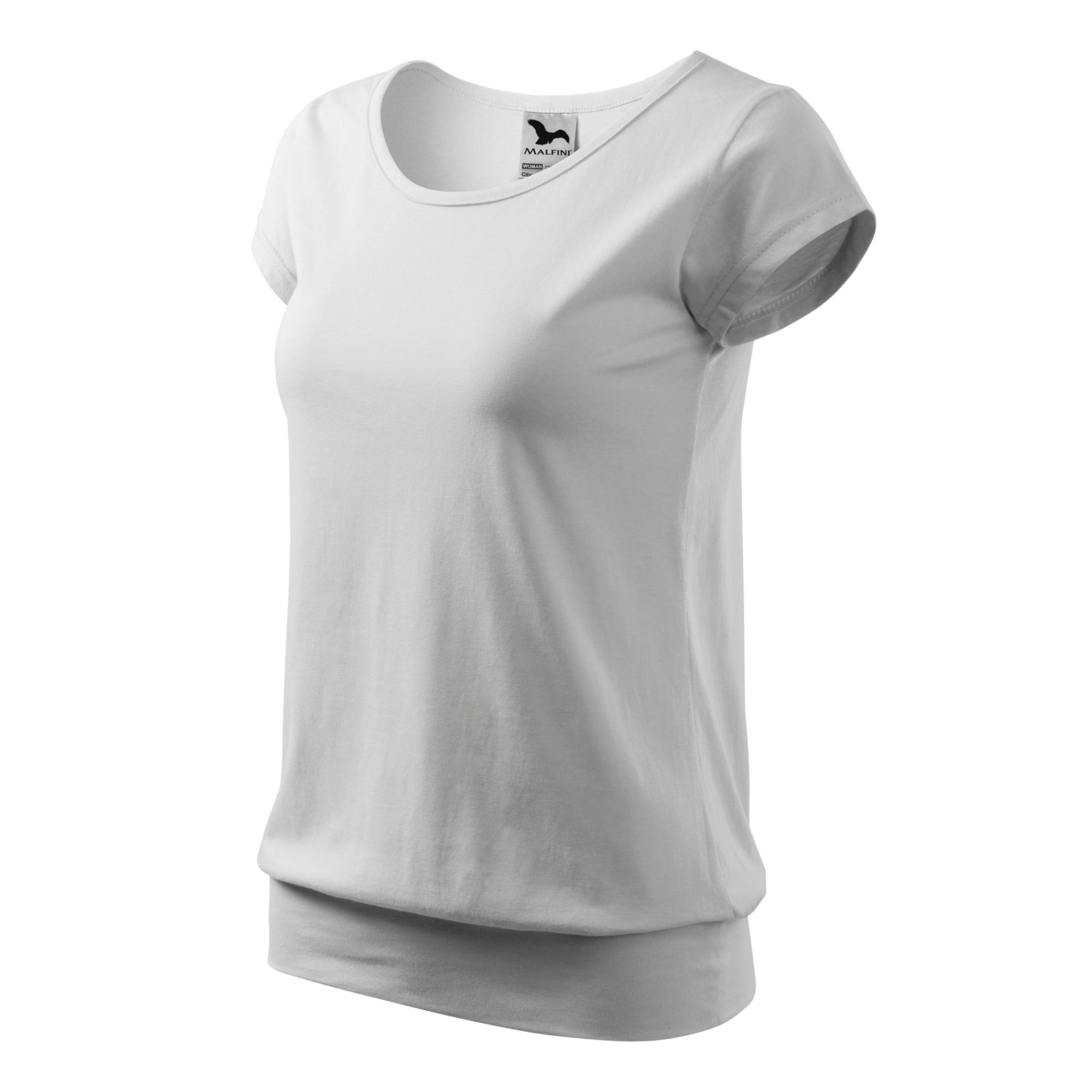 Tricou pentru damă City 120 Alb 3XL