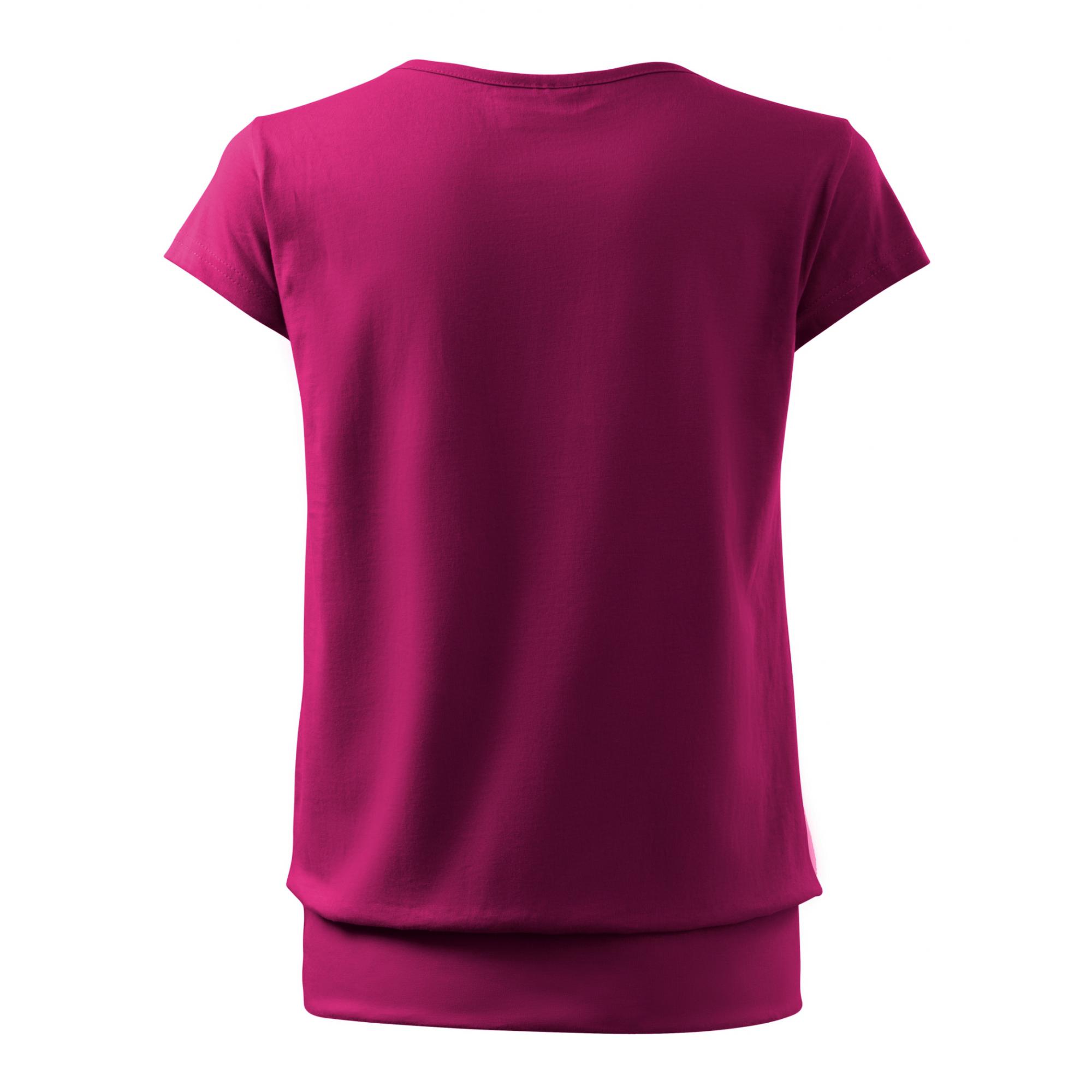 Tricou pentru damă City 120 Roșu fucsia S