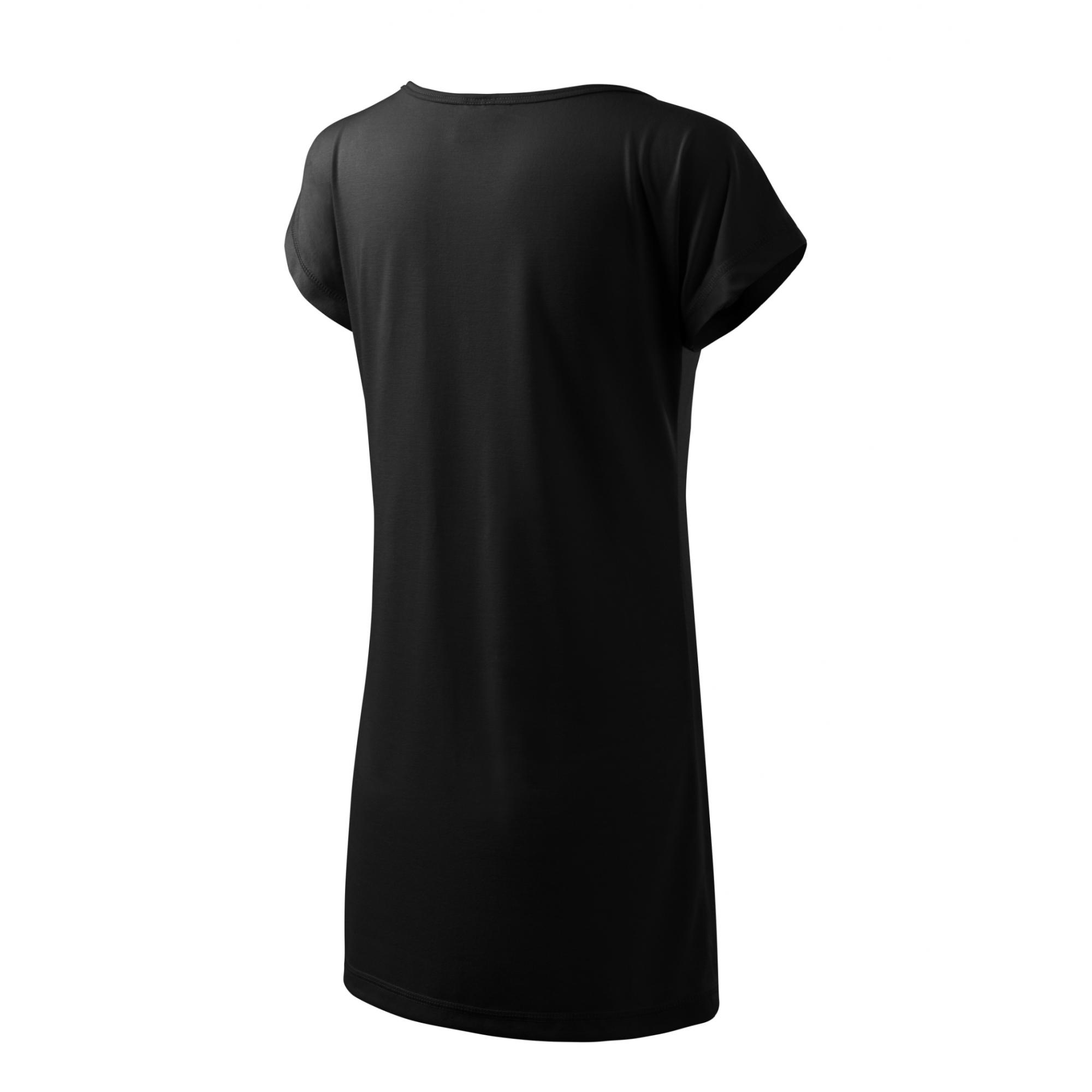 Tricou/rochie pentru damă Love 123 Negru XXL
