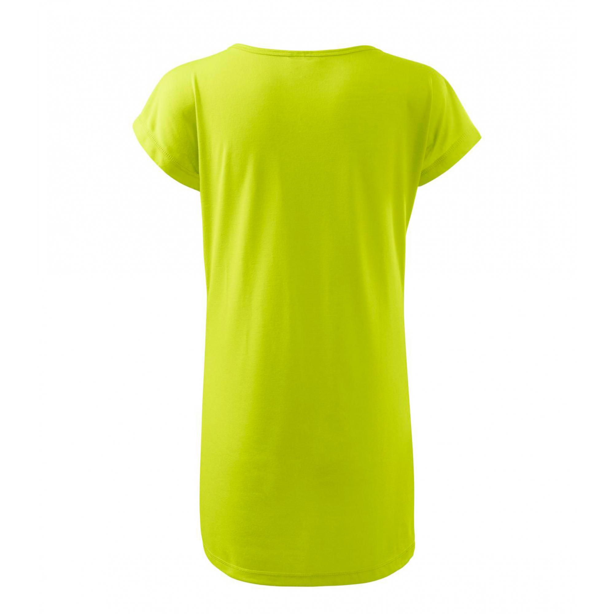 Tricou/rochie pentru damă Love 123 Lime S